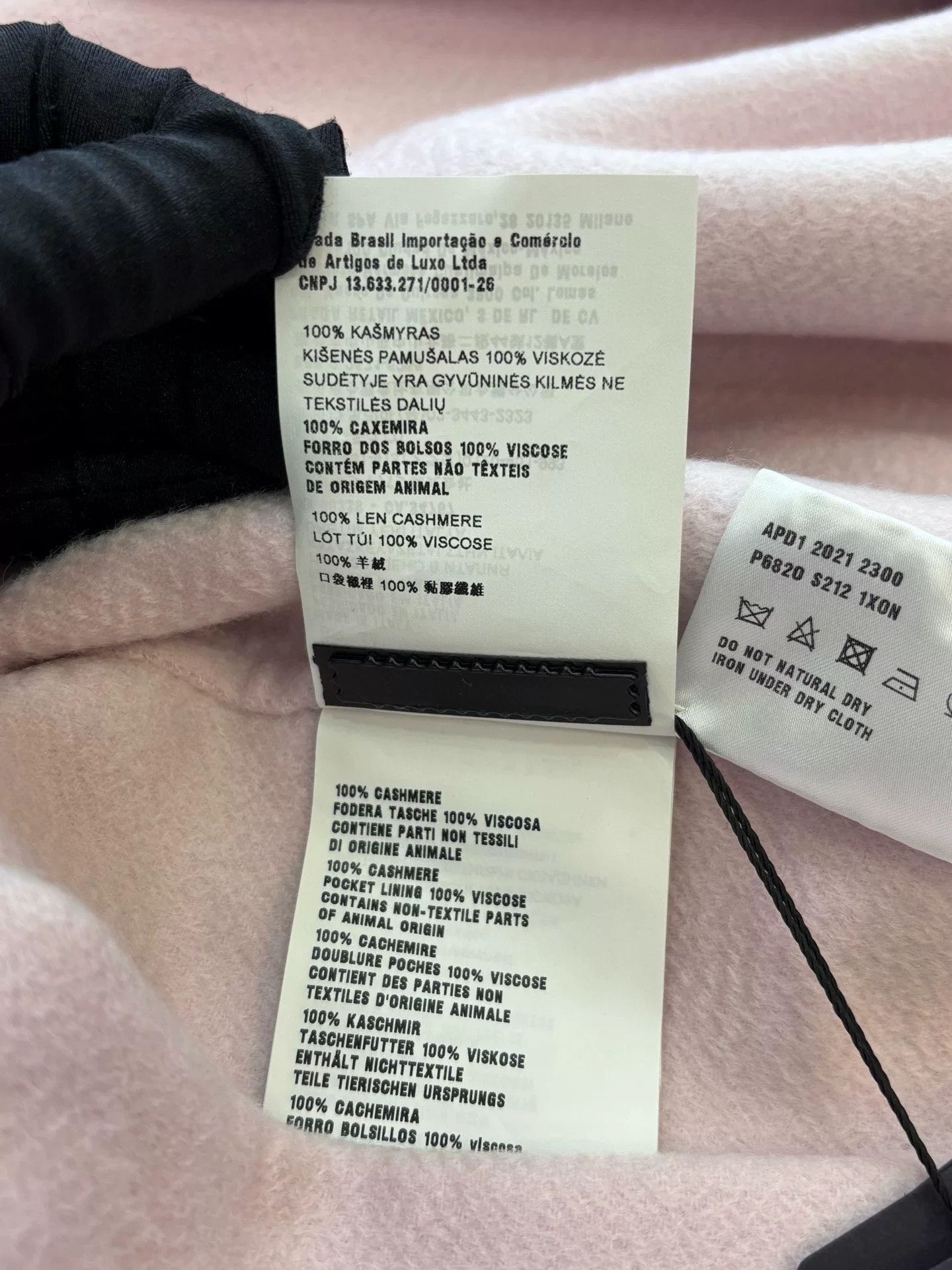 Prada Prada Light Pink Cashmere Coat Size S / US 4 / IT 40 - 8 Thumbnail