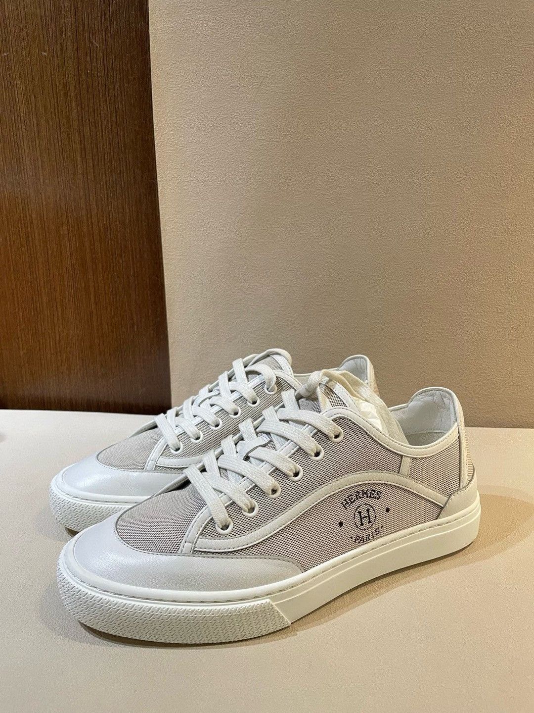 Hermes Hermes Get Canvas Sneakers Size US 6.5 / EU 39-40 - 3 Thumbnail