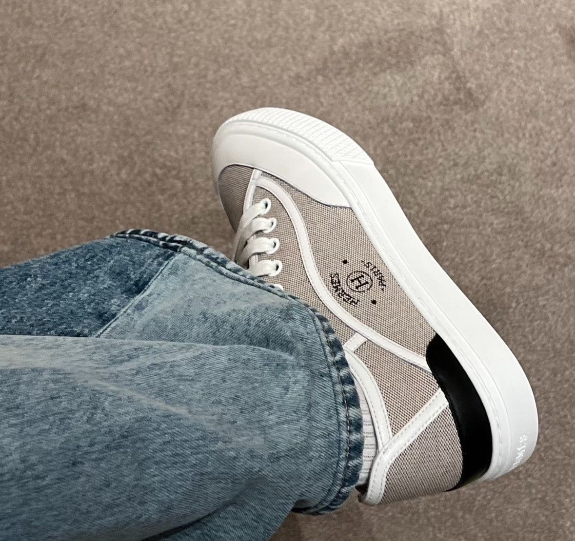 Hermes Hermes Get Canvas Sneakers Size US 6.5 / EU 39-40 - 8 Thumbnail