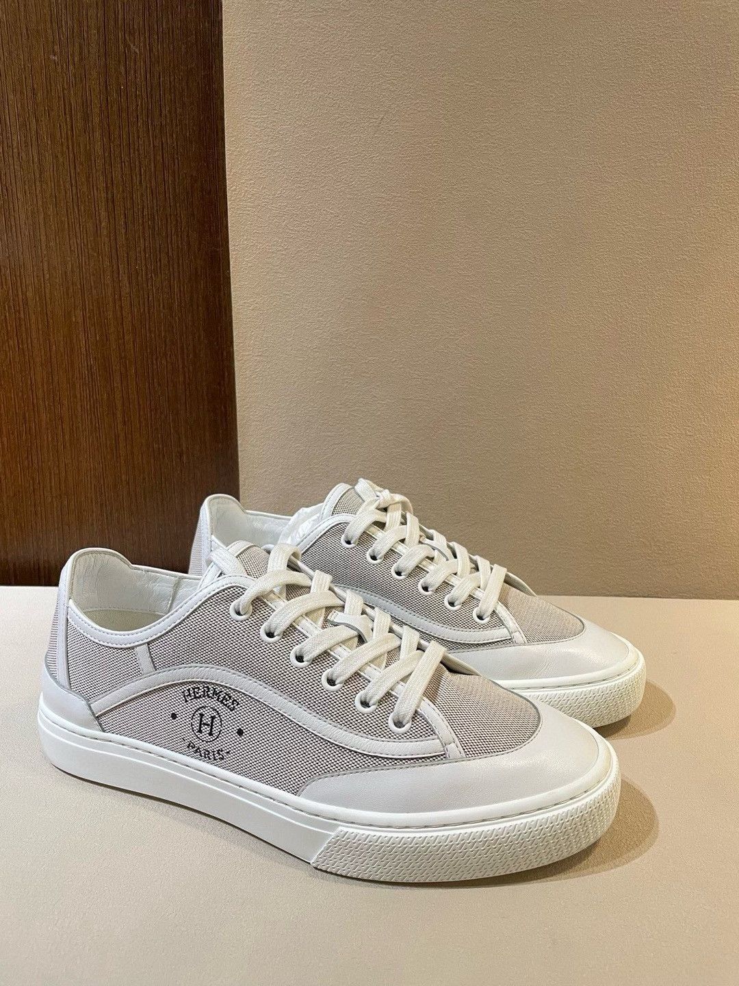 Hermes Hermes Get Canvas Sneakers Size US 6.5 / EU 39-40 - 2 Thumbnail
