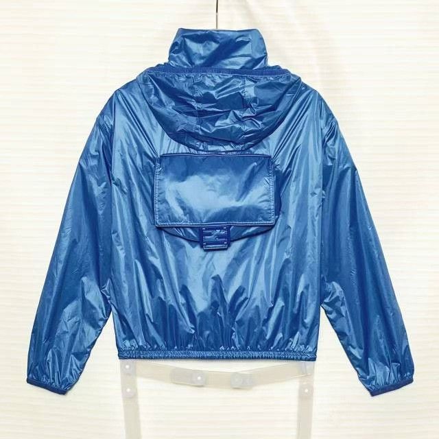 Fendi Fendi Logo Blue Hooded Jacket Size US M / EU 48-50 / 2 - 2 Thumbnail