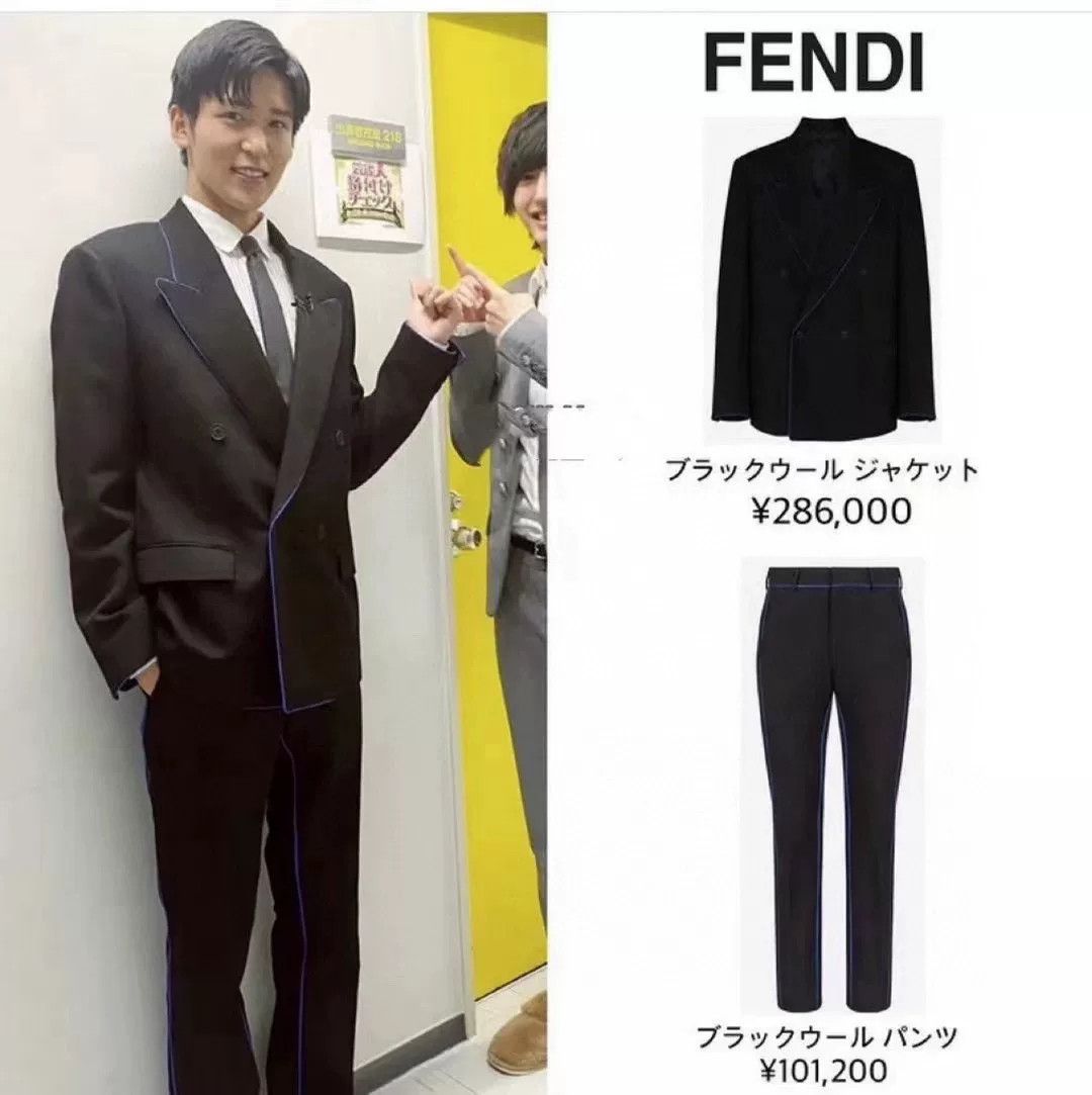 Fendi Fendi Double-Breasted Blazer Size US M / EU 48-50 / 2 - 3 Thumbnail