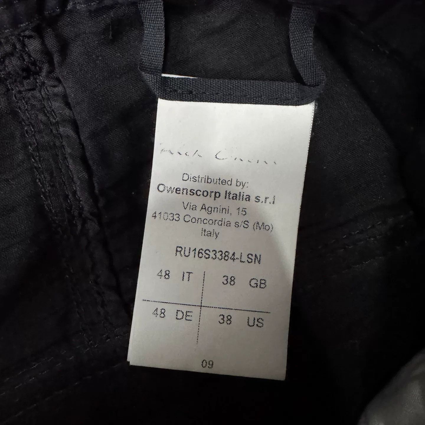 Rick Owens Rick Owens Python Skin Drop-Crotch Pants Size US 27 - 3 Thumbnail
