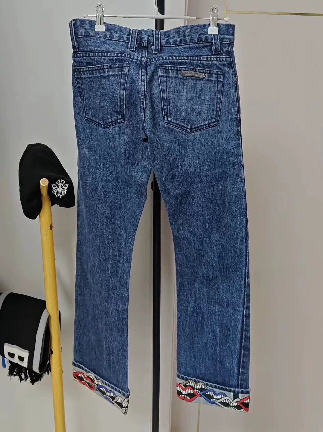 Chrome Hearts Chrome Hearts Mattyboy Horsehair Patchwork Jeans Size 28" / US 6 / IT 42 - 2 Thumbnail