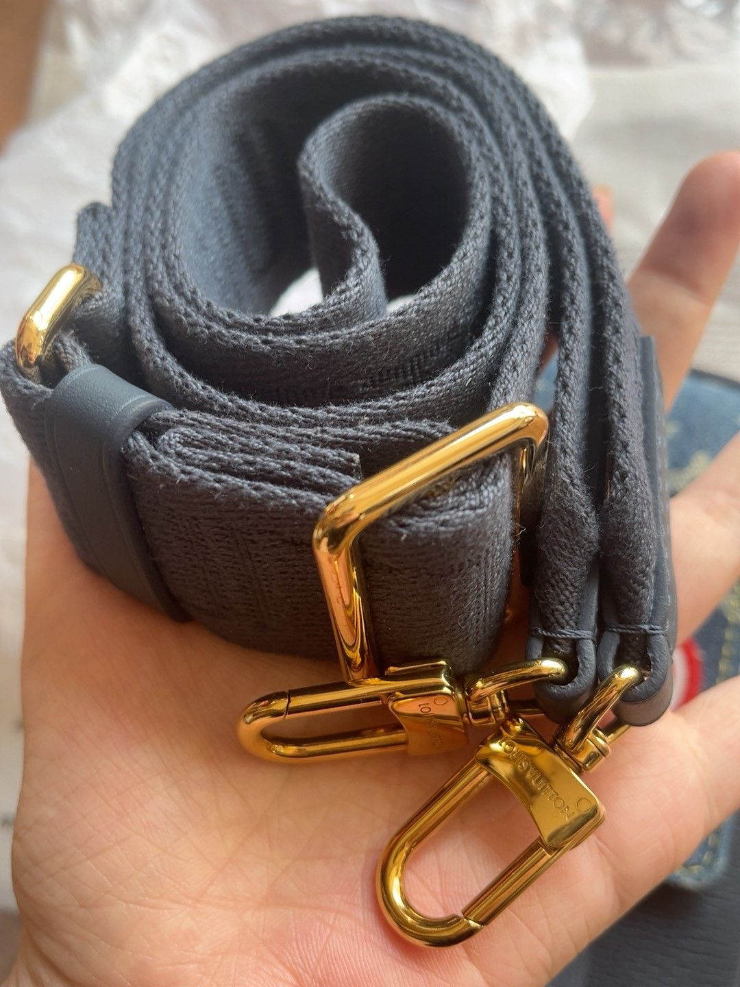 Louis Vuitton LV x NIGO Denim Crossbody Bag Size ONE SIZE - 4 Thumbnail
