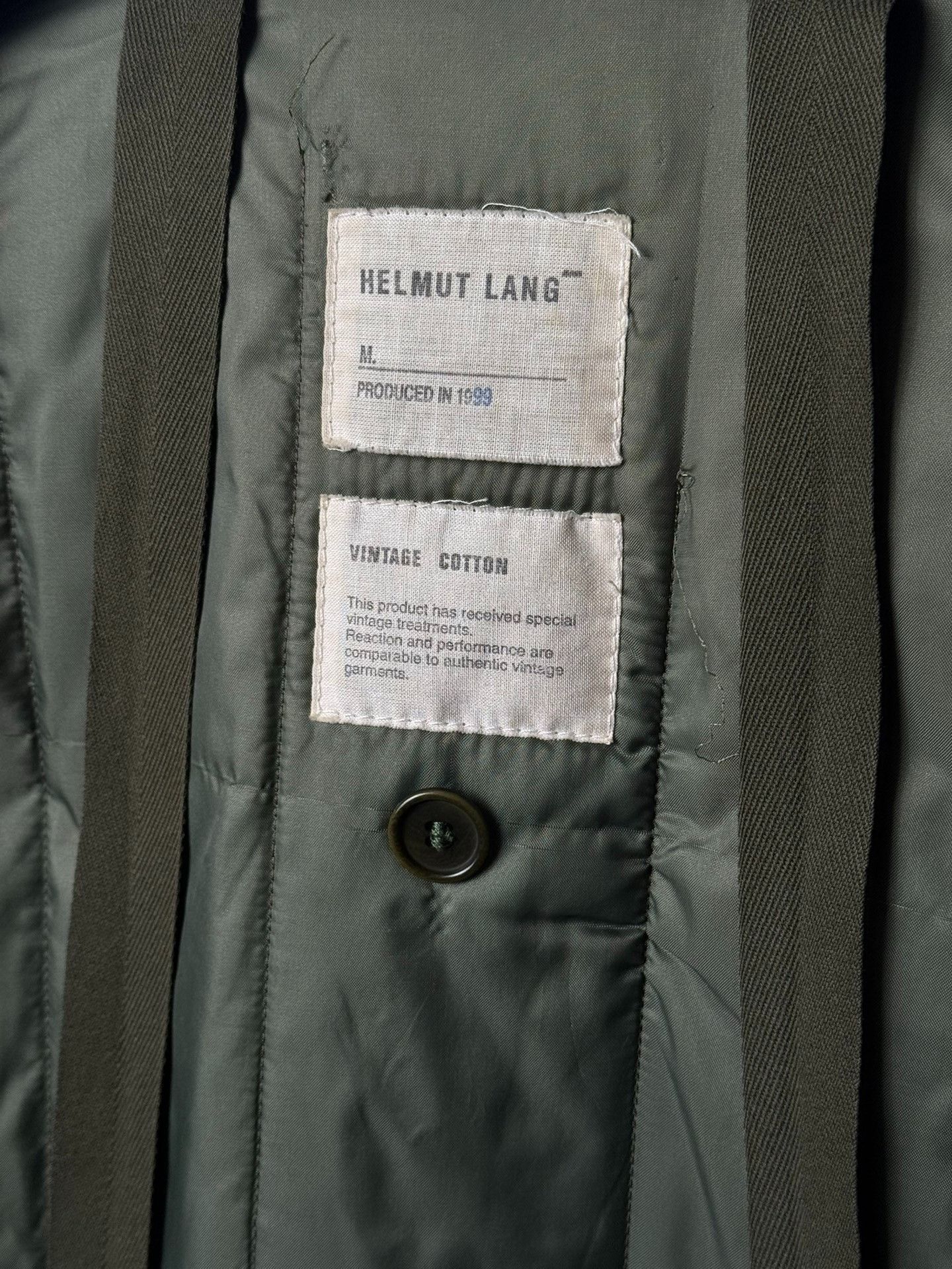 Helmut Lang Helmut Lang 1999 Astro Vintage Coat Size US M / EU 48-50 / 2 - 6 Thumbnail