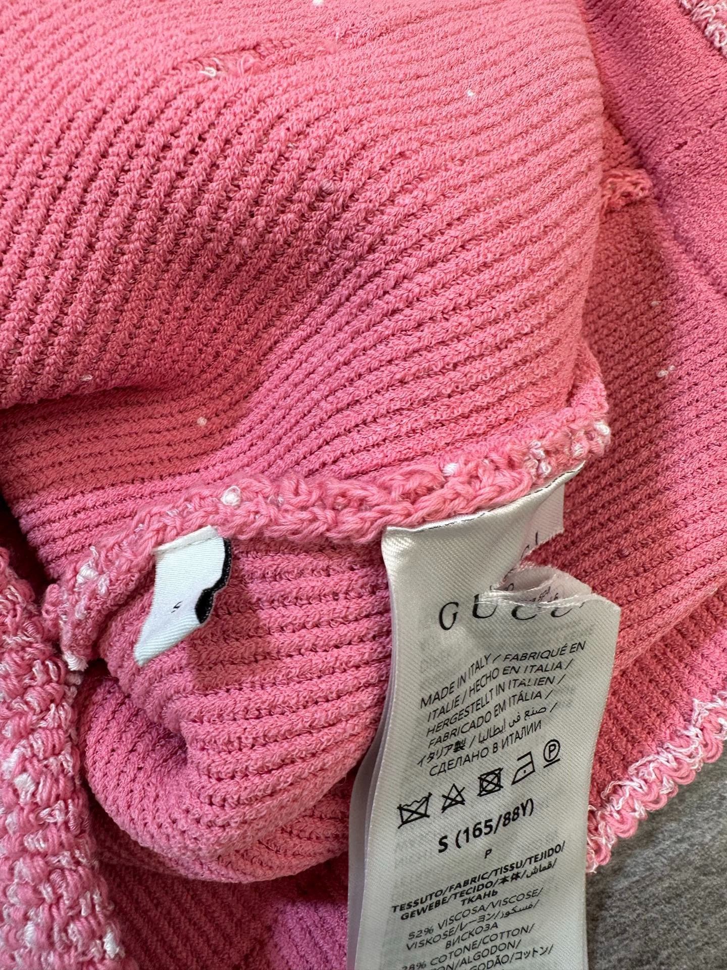 Gucci Gucci Pink Chanel-like Cardigan Size S / US 4 / IT 40 - 7 Thumbnail