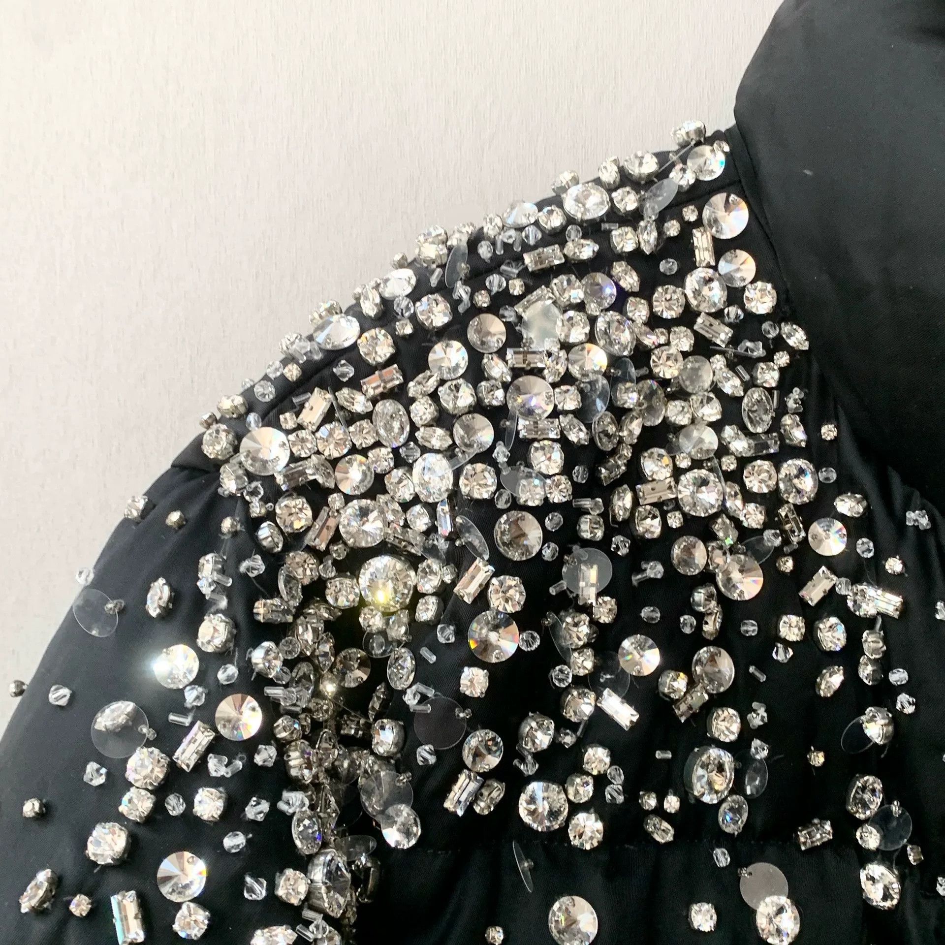 Miu Miu MIU MIU Black Sparkly Star Down Jacket Size XS / US 0-2 / IT 36-38 - 3 Thumbnail