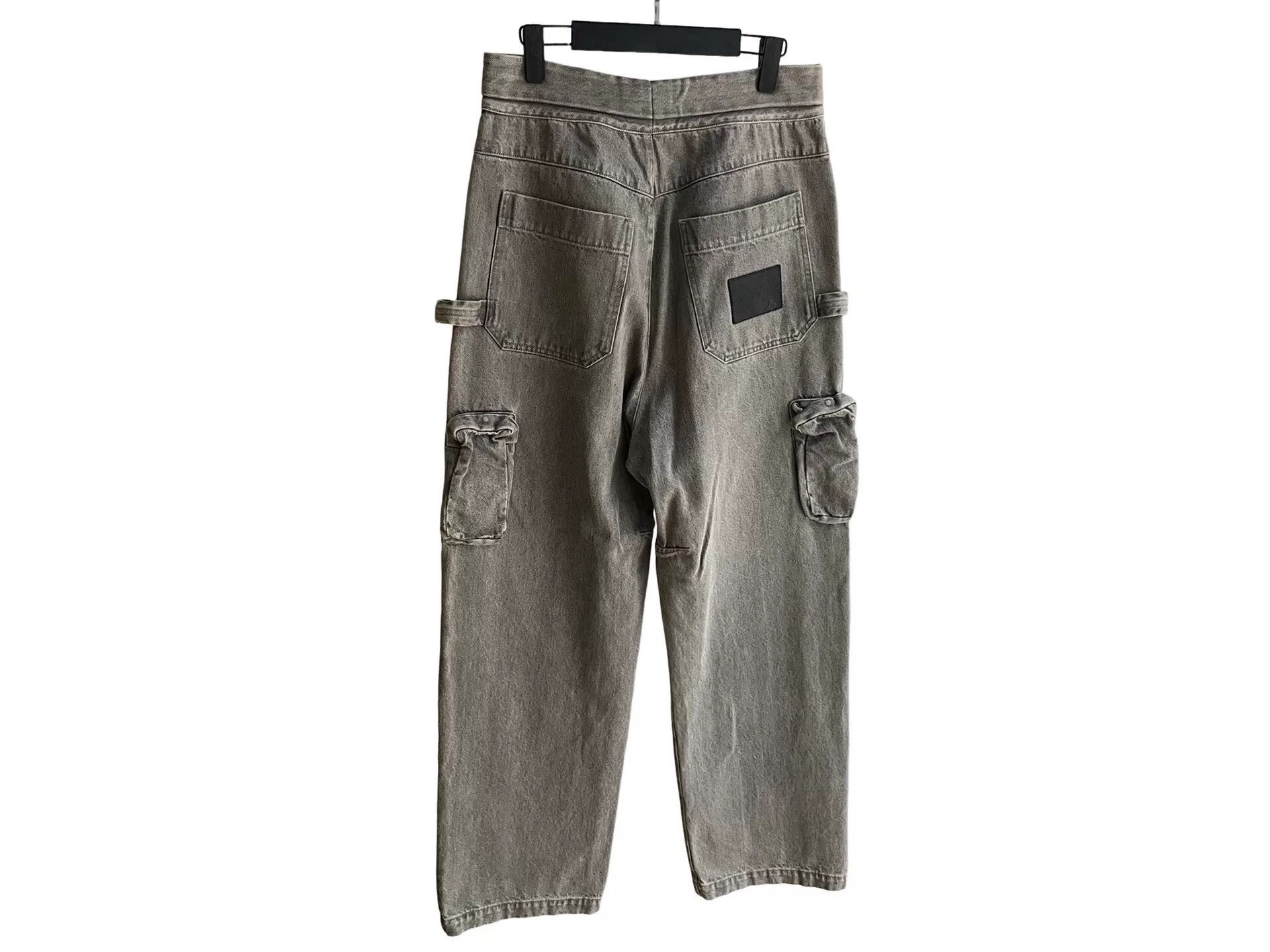 Louis Vuitton Louis Vuitton Gray Denim Cargo Pants Size US 32 / EU 48 - 2 Thumbnail