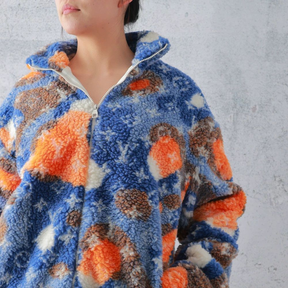 Louis Vuitton Louis Vuitton Multicolor Plush Zip Jacket Size US L / EU 52-54 / 3 - 6 Thumbnail