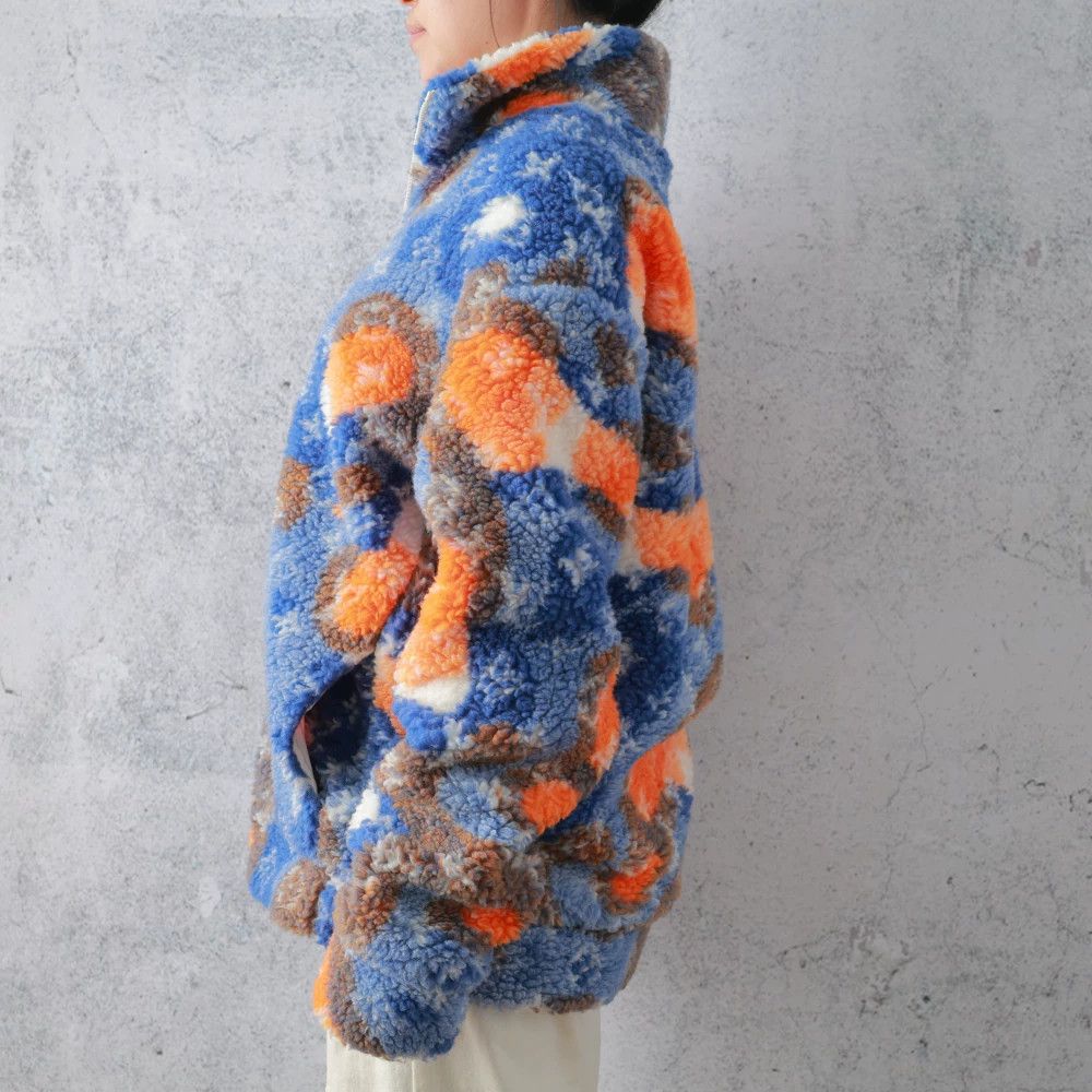 Louis Vuitton Louis Vuitton Multicolor Plush Zip Jacket Size US L / EU 52-54 / 3 - 2 Thumbnail