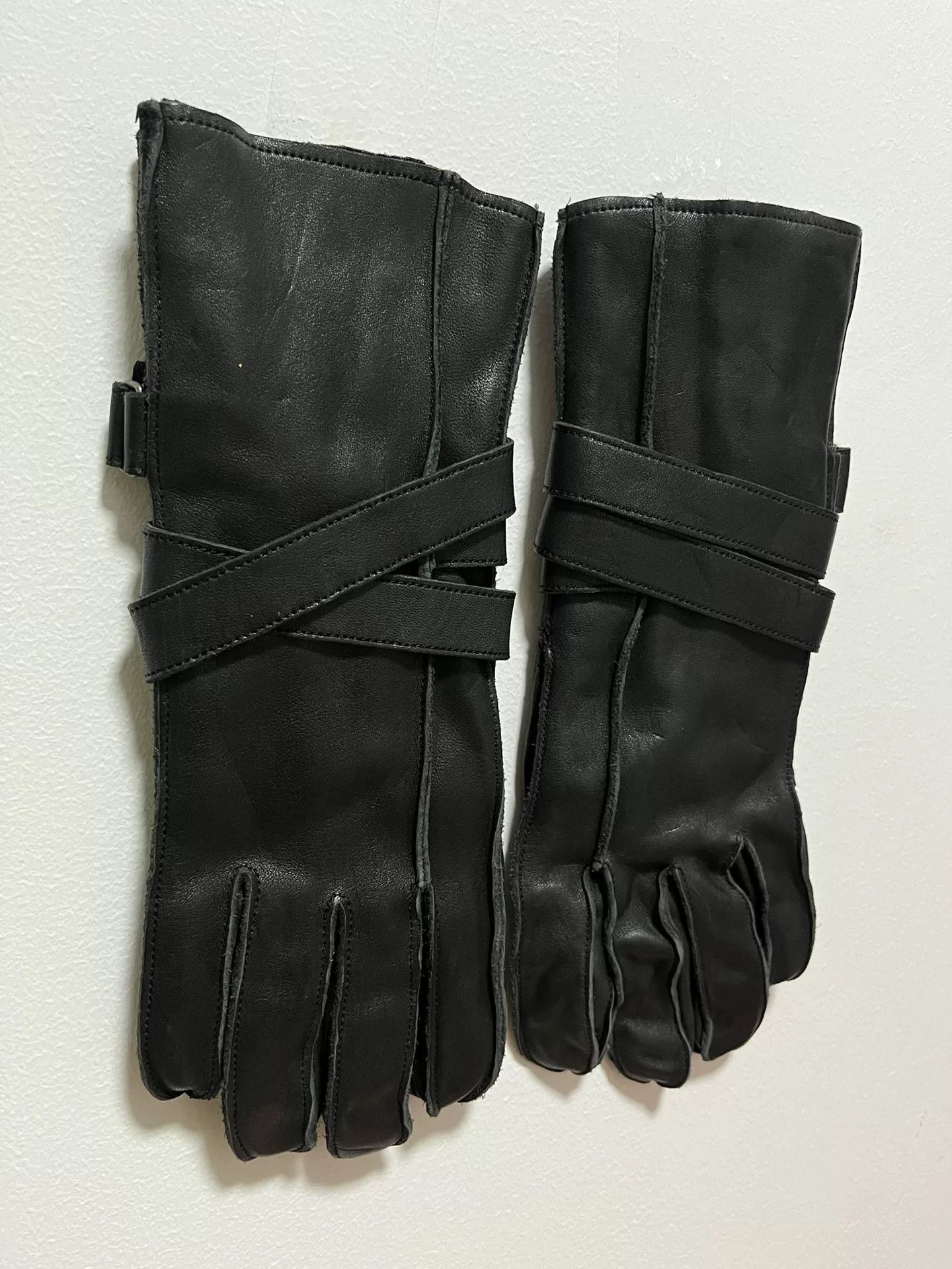 Yohji Yamamoto Yohji Yamamoto Y's Horse Leather Gloves Size ONE SIZE - 3 Thumbnail