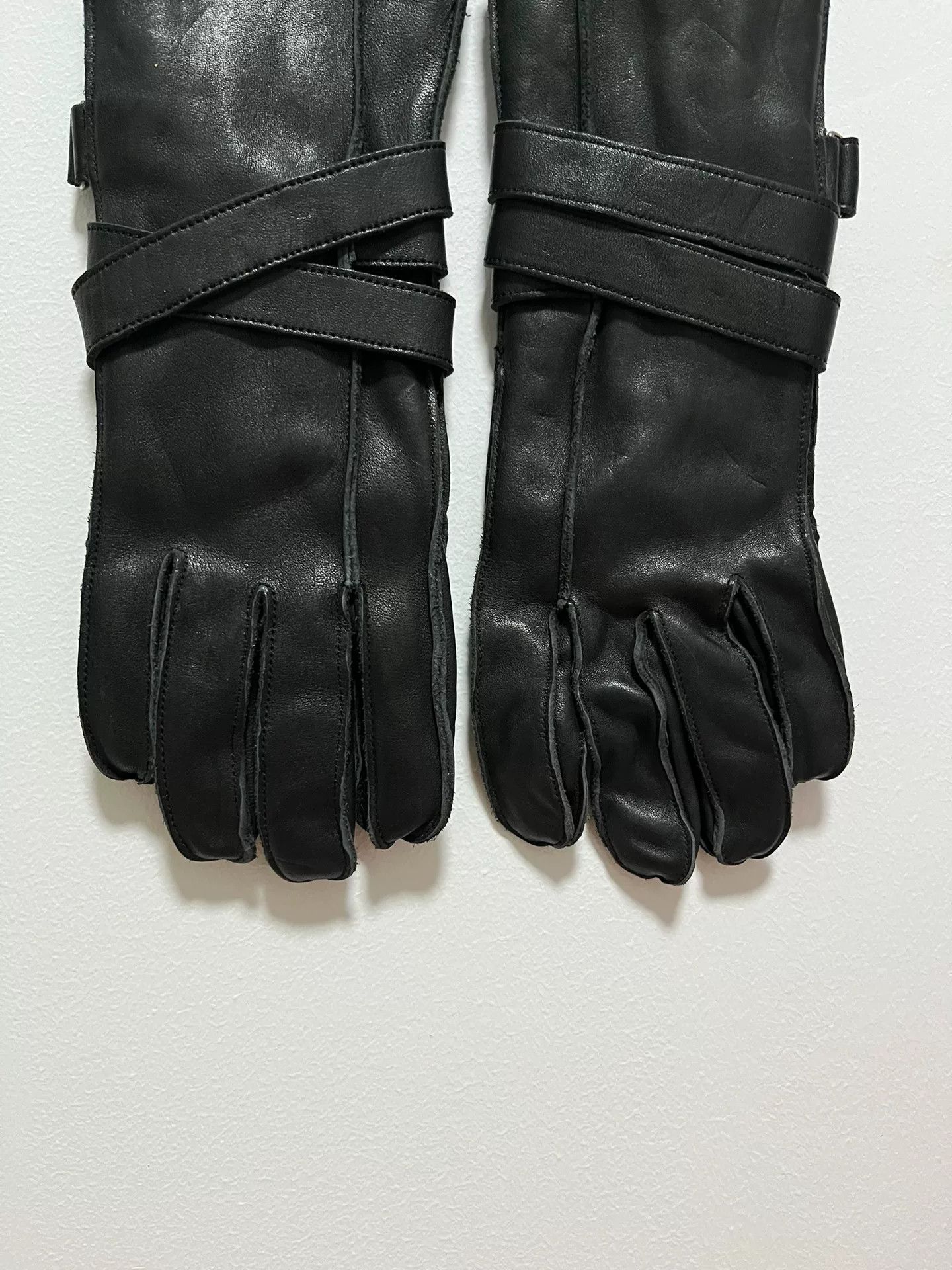 Yohji Yamamoto Yohji Yamamoto Y's Horse Leather Gloves Size ONE SIZE - 5 Thumbnail