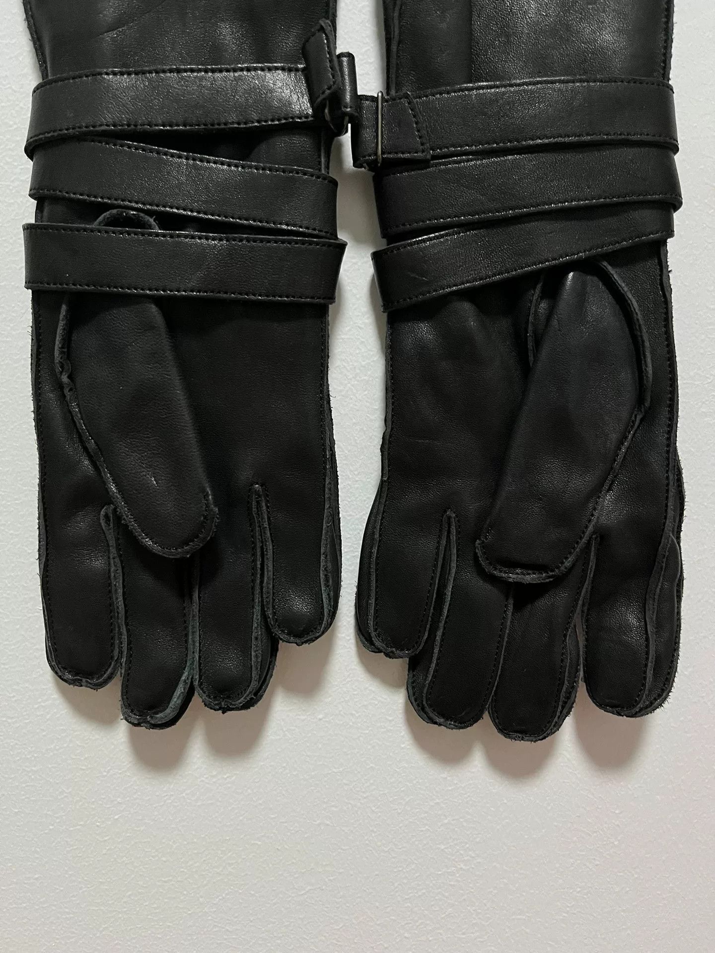 Yohji Yamamoto Yohji Yamamoto Y's Horse Leather Gloves Size ONE SIZE - 9 Thumbnail