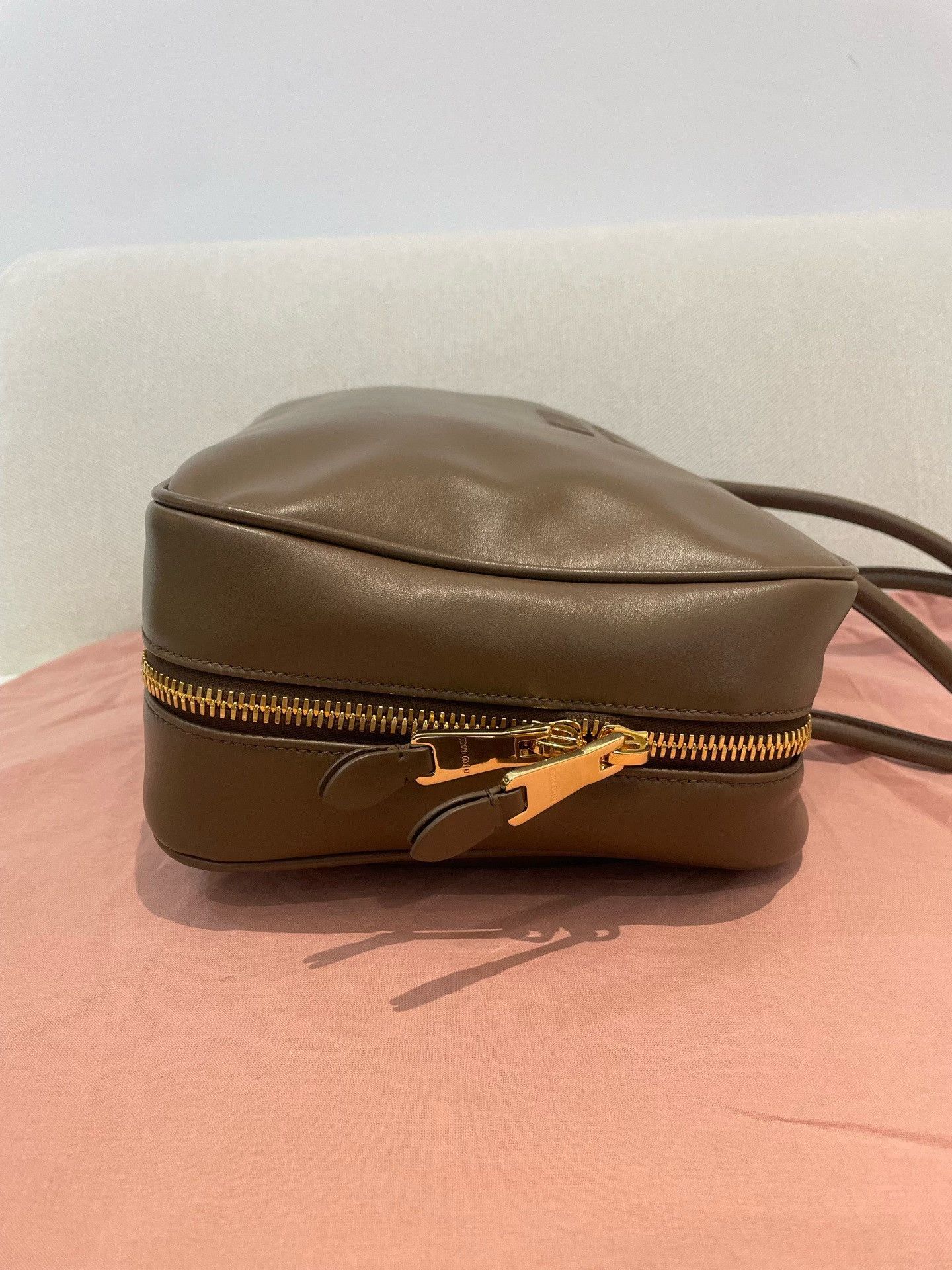 Miu Miu Miu Miu Beau Leather Shoulder Bag Size ONE SIZE - 4 Thumbnail