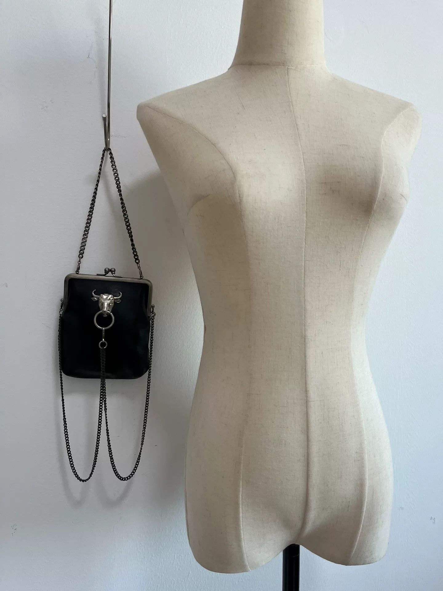 Jean Paul Gaultier Jean Paul Gaultier Bull Head Chain Bag Size ONE SIZE - 8 Thumbnail