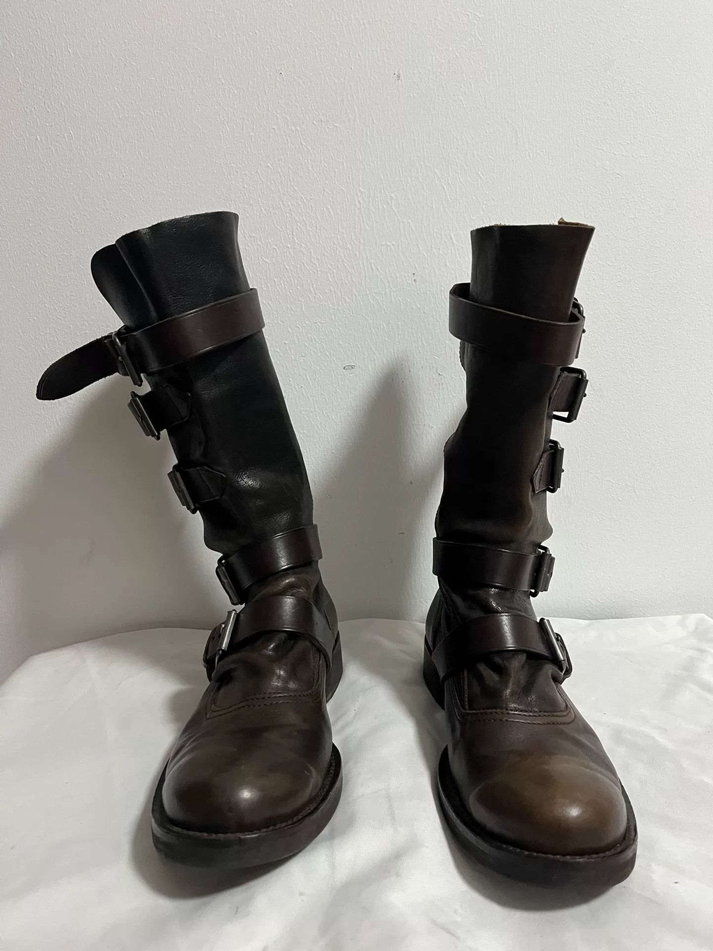 Vivienne Westwood Vivienne Westwood 5-Strap Leather Boots 41 Size US 8 / EU 41 - 5 Thumbnail