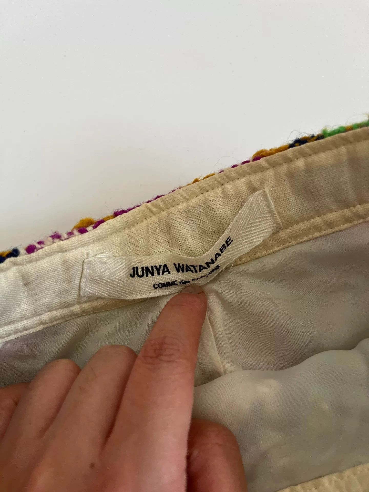 Junya Watanabe Junya Watanabe Plaid Flared Skirt Size 35" - 7 Thumbnail