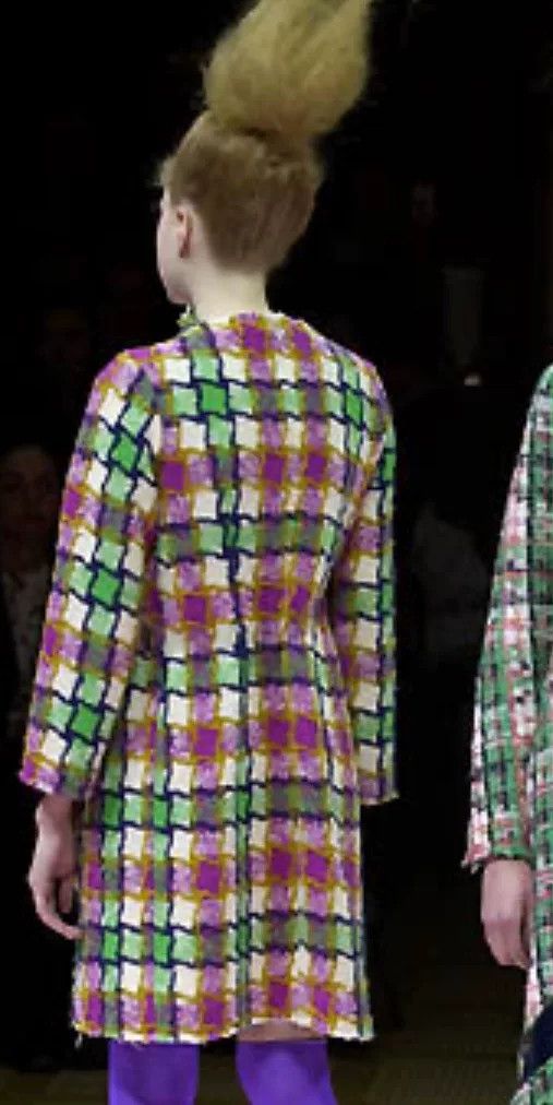Junya Watanabe Junya Watanabe Plaid Flared Skirt Size 35" - 8 Thumbnail