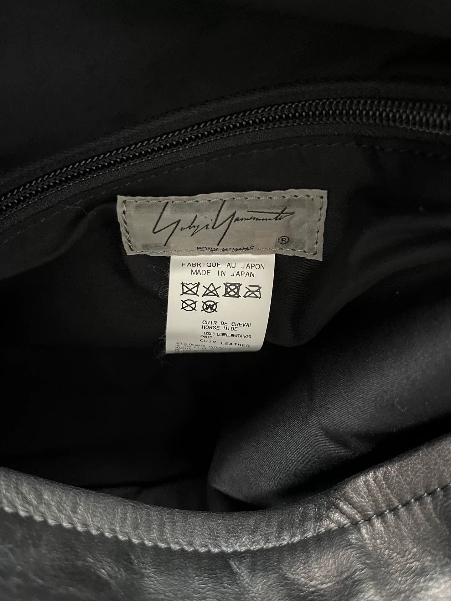 Yohji Yamamoto Yohji Yamamoto 2019SS Horse Leather Crossbody Size ONE SIZE - 6 Thumbnail