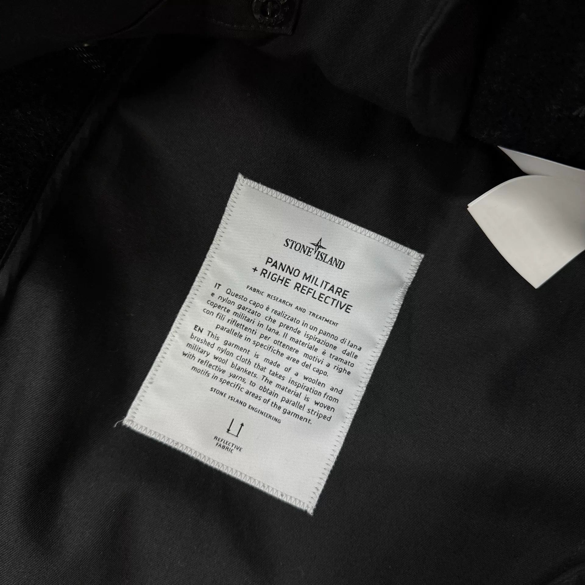 Stone Island Stone Island Black Cashmere Coat Size US L / EU 52-54 / 3 - 4 Thumbnail
