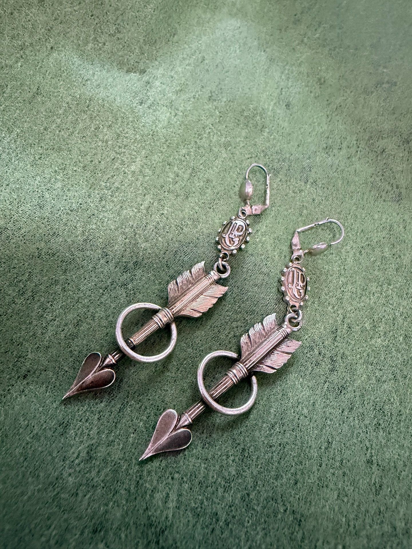 Jean Paul Gaultier Jean Paul Gaultier Silver Arrow Earrings Size ONE SIZE - 3 Thumbnail