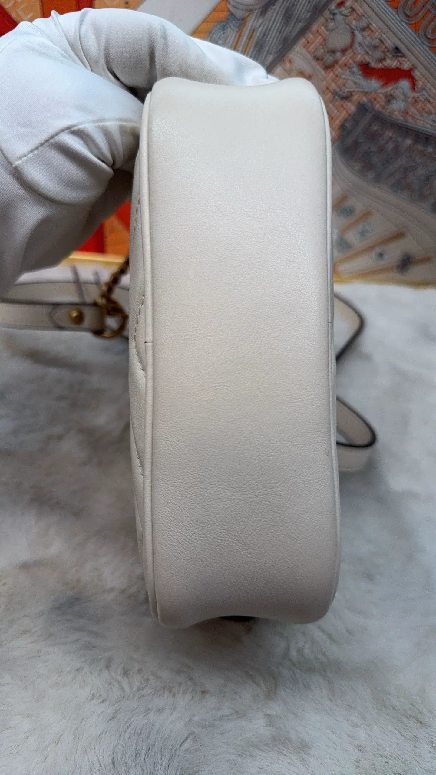 Gucci Gucci White Leather Small Bag Size ONE SIZE - 3 Thumbnail