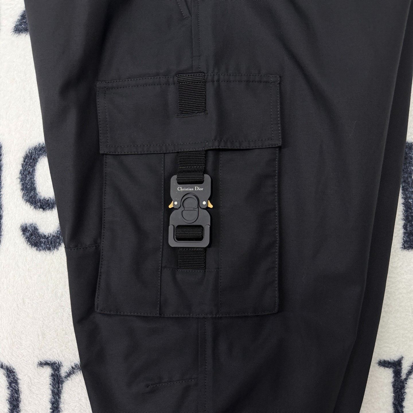 Alyx Alyx x Dior Black Functional Lock-Buckle Pants Size US 34 / EU 50 - 3 Thumbnail