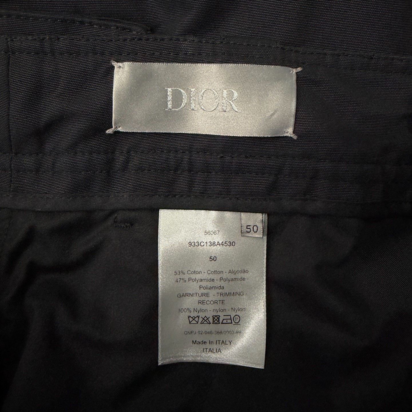 Alyx Alyx x Dior Black Functional Lock-Buckle Pants Size US 34 / EU 50 - 4 Thumbnail