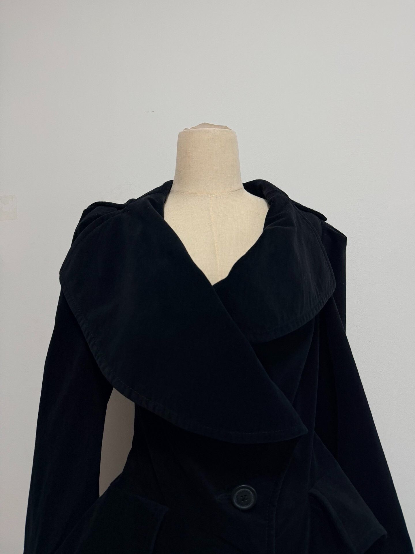 Vivienne Westwood Vivienne Westwood Cotton Velvet Trench Coat Size S / US 4 / IT 40 - 5 Thumbnail