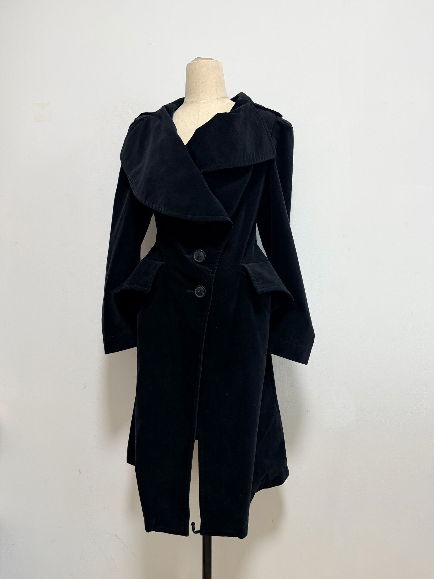 Vivienne Westwood Vivienne Westwood Cotton Velvet Trench Coat Size S / US 4 / IT 40 - 2 Thumbnail