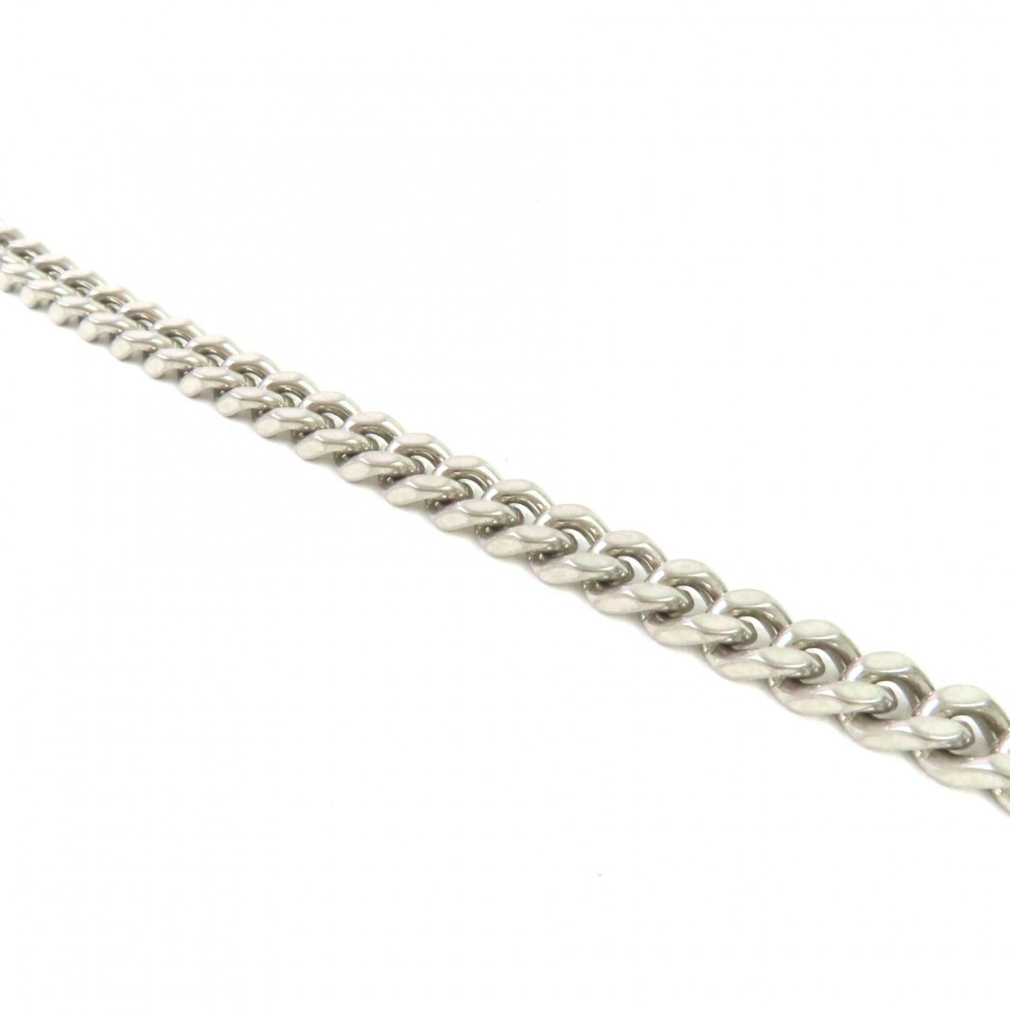 Saint Laurent Paris SAINT LAURENT 405328 Classic Baby Chain Leather Shoulder Bag, Black with Silver Hardware, Comes Dust Made in Italy, Women's. Size ONE SIZE - 10 Thumbnail