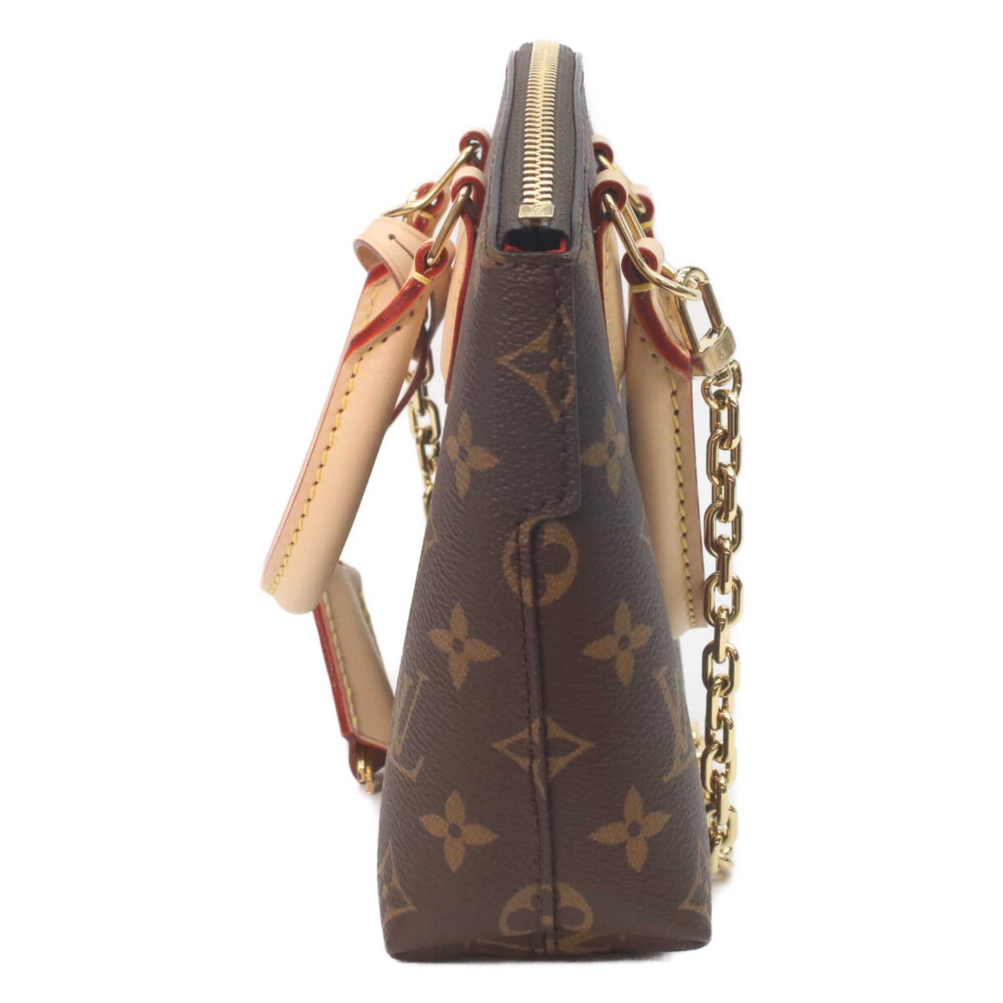 Louis Vuitton LOUIS VUITTON M12019 Monogram Lockit BB Handbag, Brown, Women's, RFID (IC) Size ONE SIZE - 2 Thumbnail