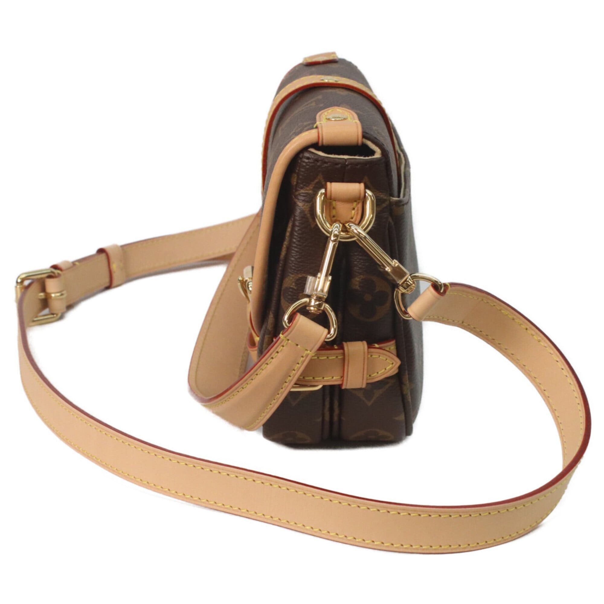 Louis Vuitton LOUIS VUITTON M46740 Monogram Saumur BB Shoulder Bag, Brown, Women's, RFID (IC) Size ONE SIZE - 2 Thumbnail