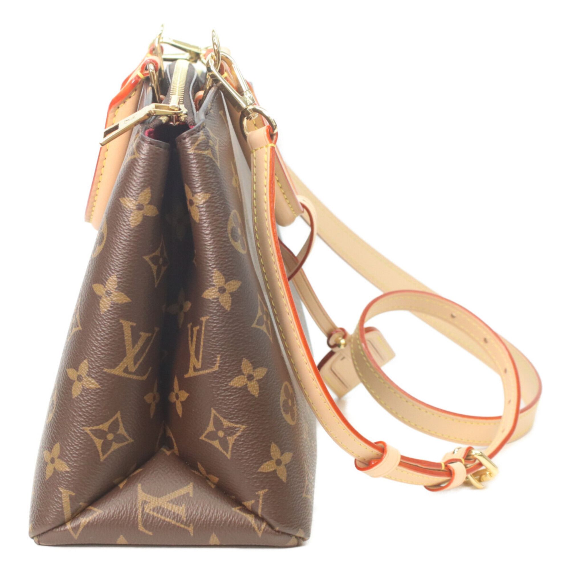 Louis Vuitton LOUIS VUITTON M45900 Monogram Petit Palais PM Handbag Brown Women's RFID (IC) Size ONE SIZE - 4 Thumbnail