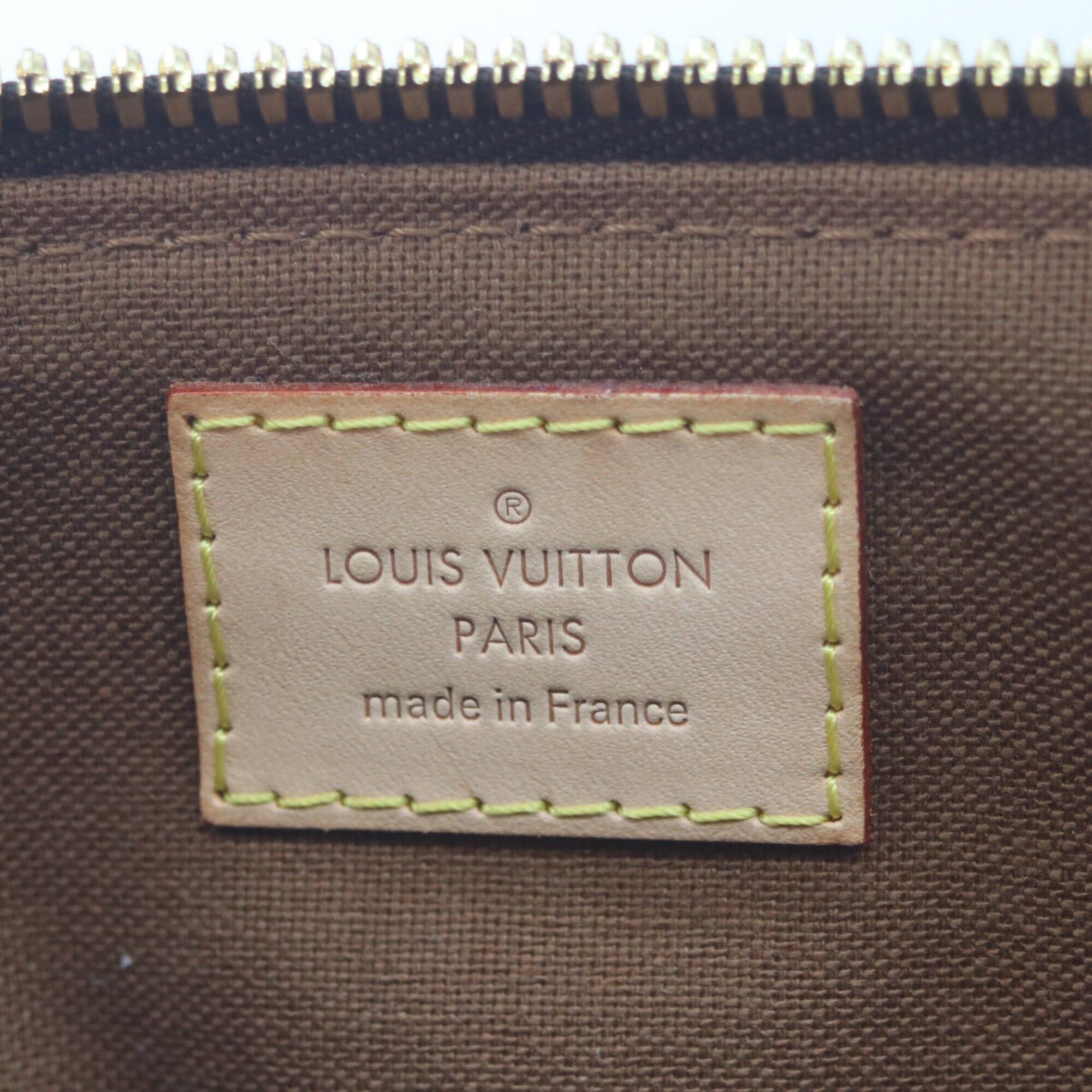 Louis Vuitton LOUIS VUITTON M40145 Monogram Palermo PM 2-Way Tote Bag, Brown, Women's Size ONE SIZE - 10 Thumbnail