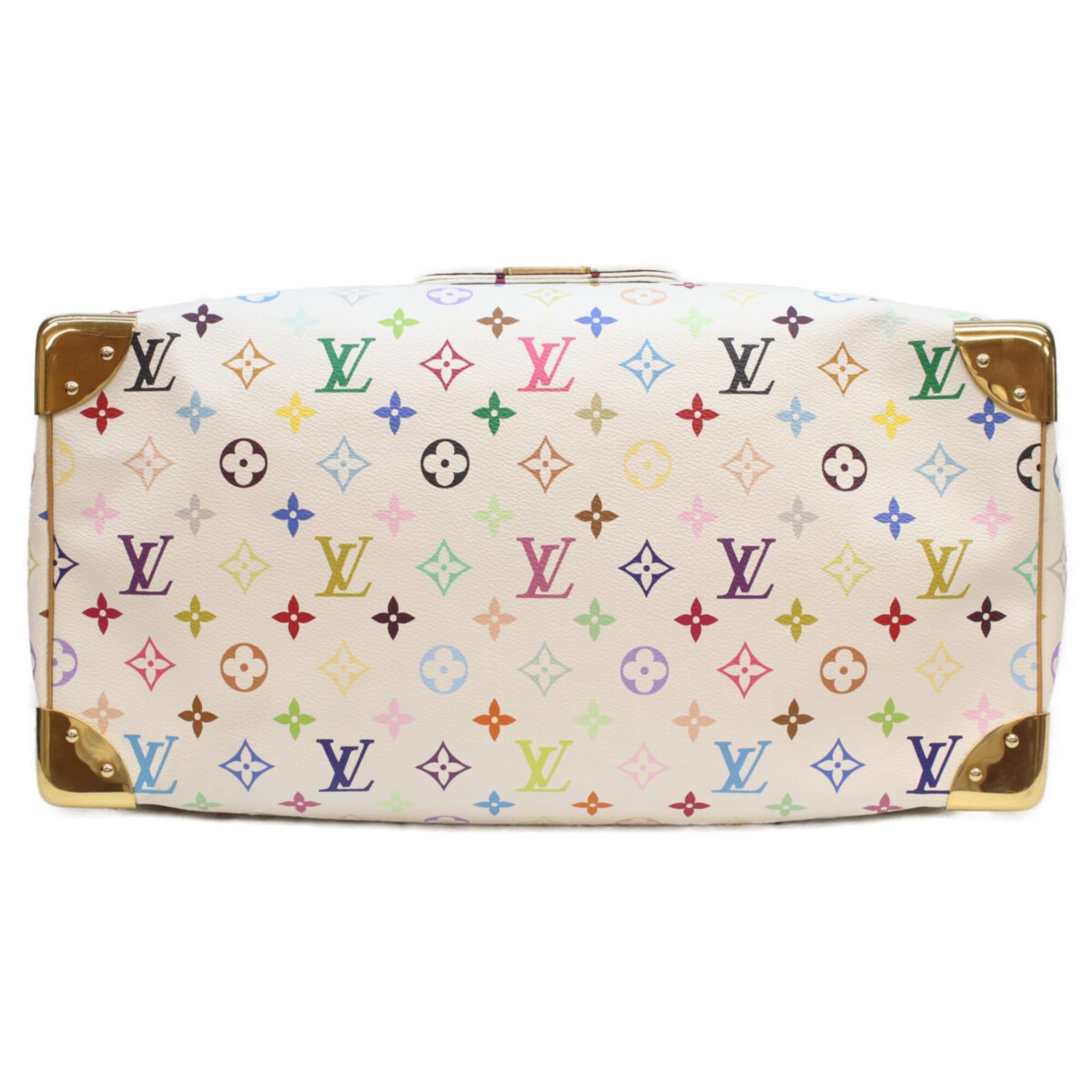 Louis Vuitton Louis Vuitton 2011 M93216 Monogram Multicolor Speedy 40 Boston Bag Blanc (White) Women's Size ONE SIZE - 5 Thumbnail