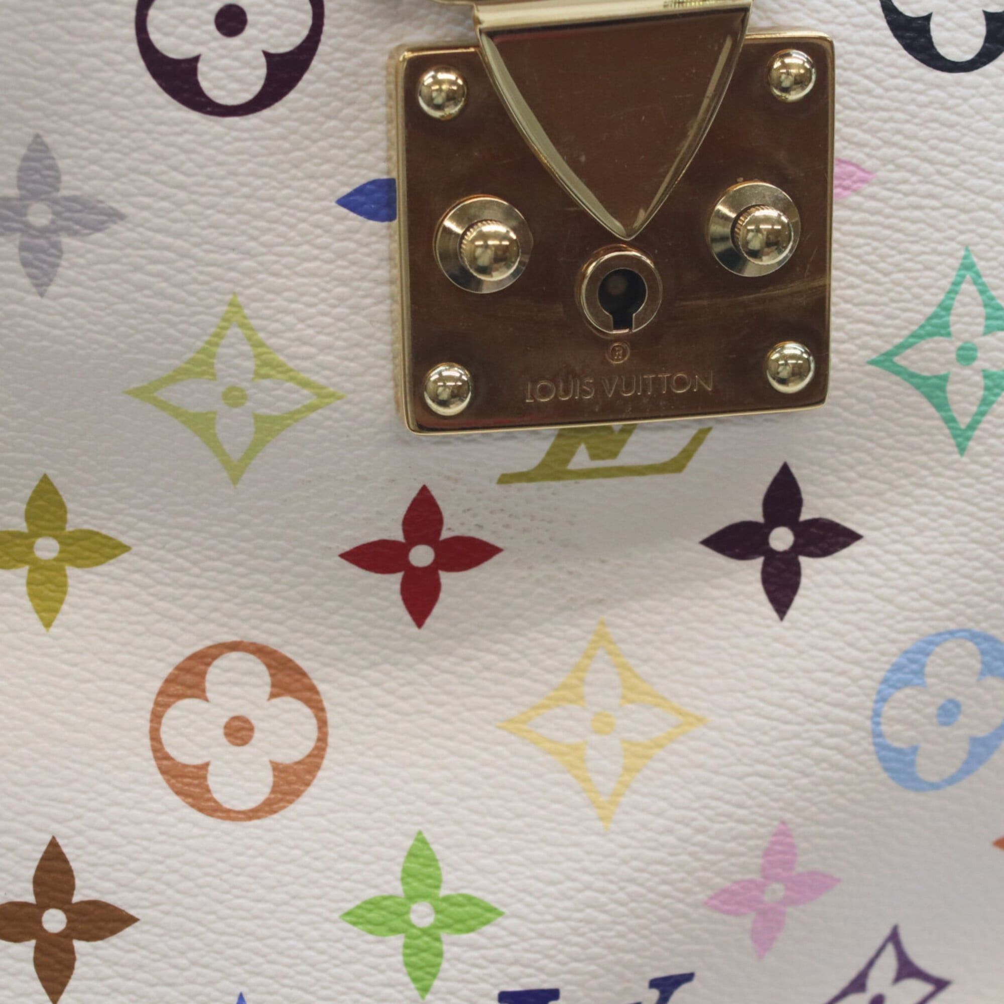 Louis Vuitton Louis Vuitton 2011 M93216 Monogram Multicolor Speedy 40 Boston Bag Blanc (White) Women's Size ONE SIZE - 7 Thumbnail
