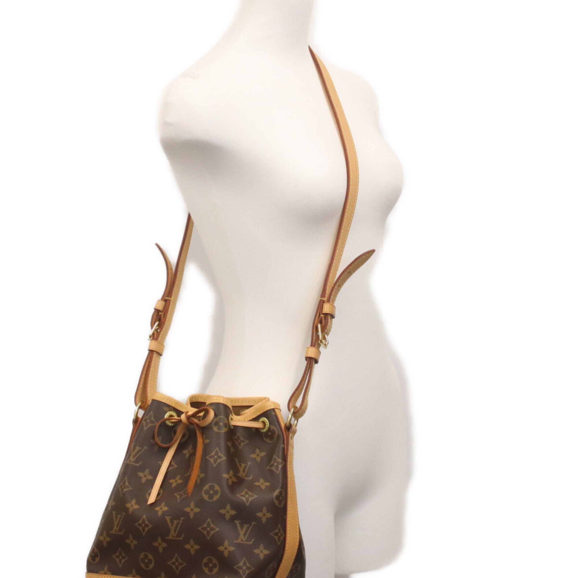 Louis Vuitton LOUIS VUITTON M40817 Monogram Noe BB Shoulder Bag Brown Women's Size ONE SIZE - 9 Thumbnail