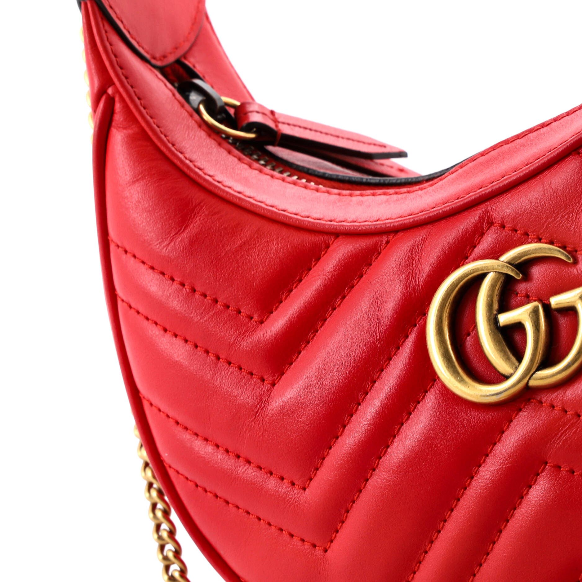 Gucci GG Marmont Half Moon Hobo Size ONE SIZE - 7 Thumbnail