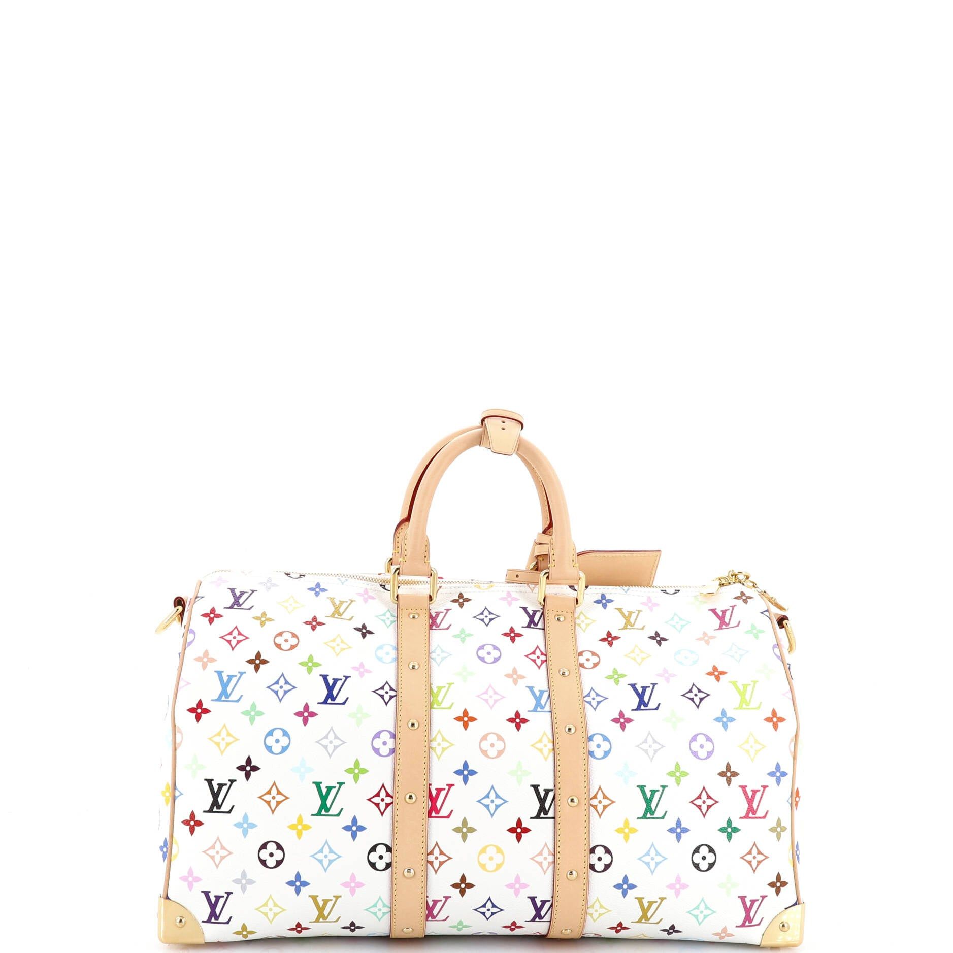Louis Vuitton x Takashi Murakami Keepall Bandouliere Bag Size ONE SIZE - 3 Thumbnail