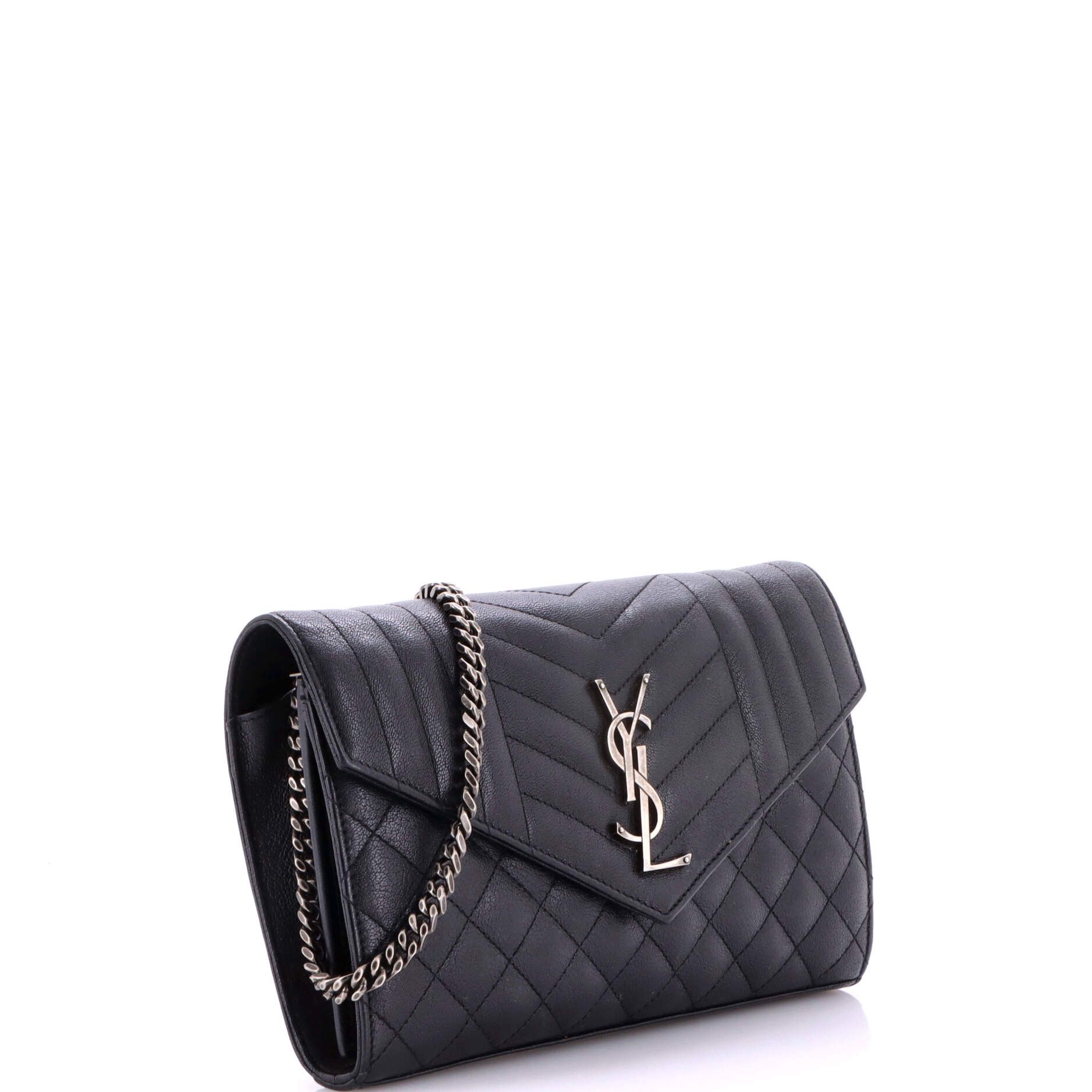 Saint Laurent Paris Classic Monogram Chain Wallet Size ONE SIZE - 2 Thumbnail