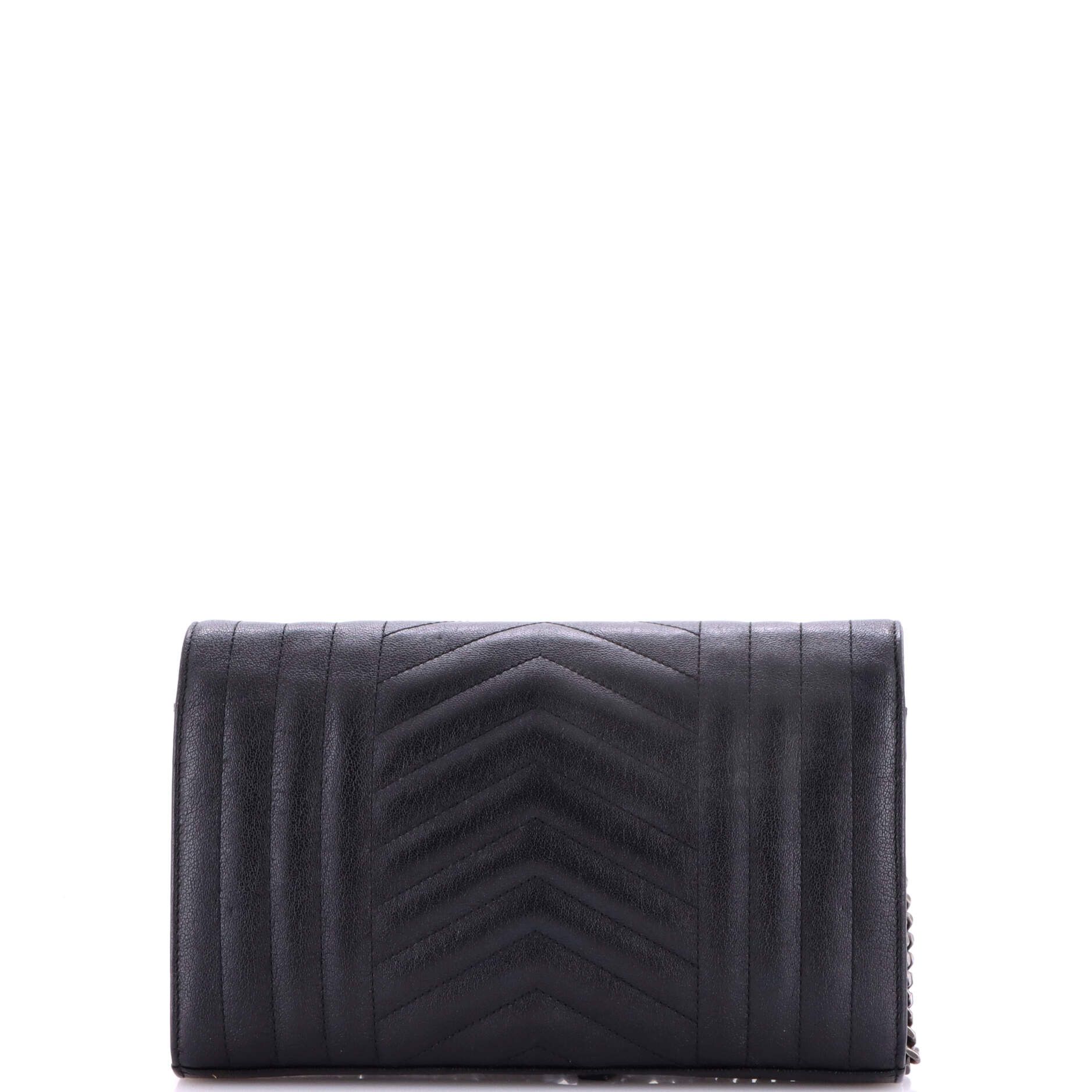 Saint Laurent Paris Classic Monogram Chain Wallet Size ONE SIZE - 3 Thumbnail