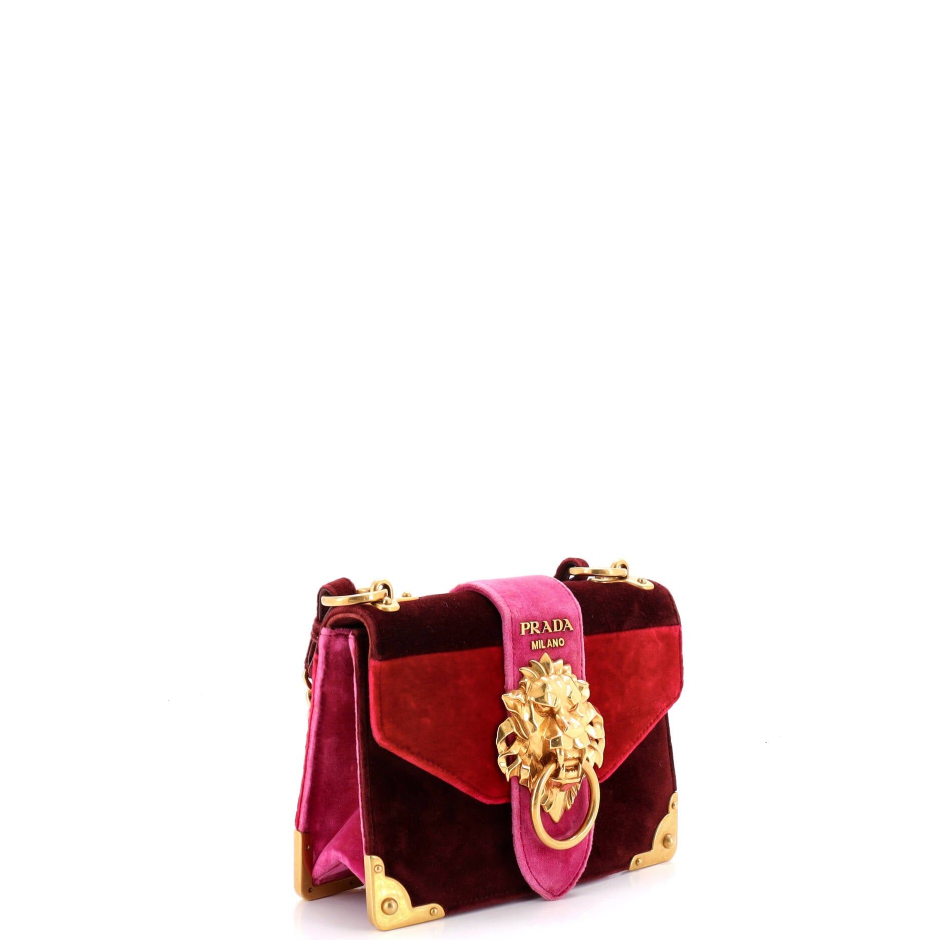 Prada Animalier Cahier Crossbody Bag Size ONE SIZE - 2 Thumbnail