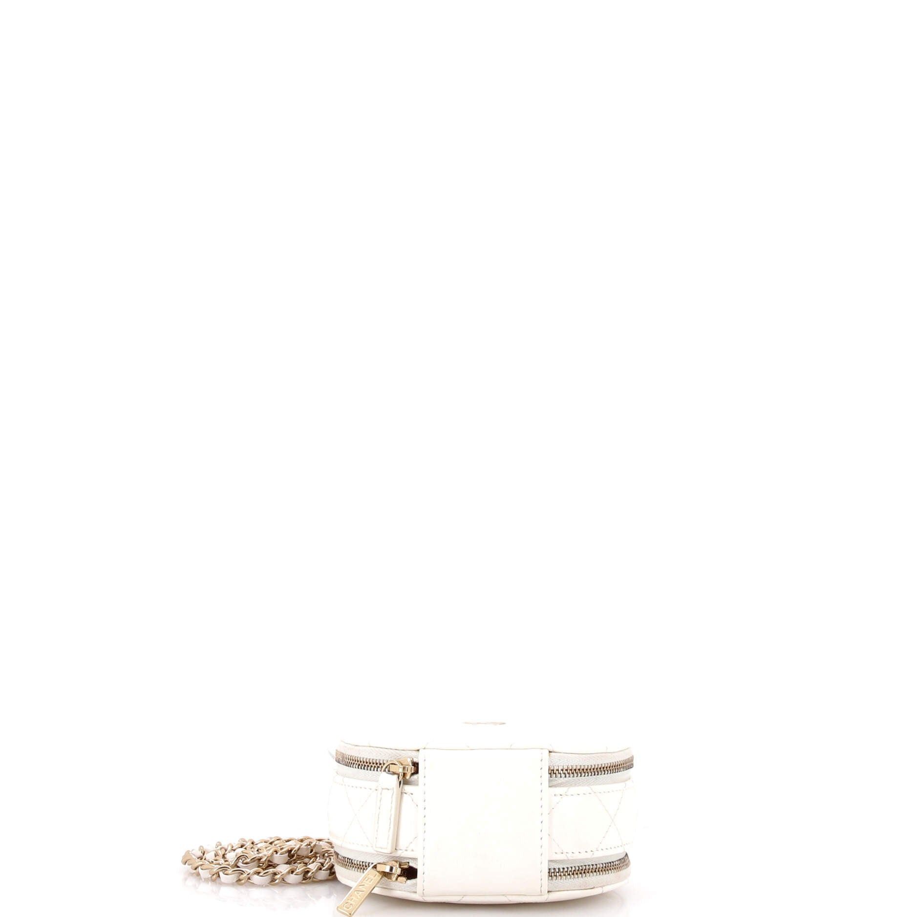 Chanel Handle with Care Round Vanity Case with Chain Size ONE SIZE - 4 Thumbnail