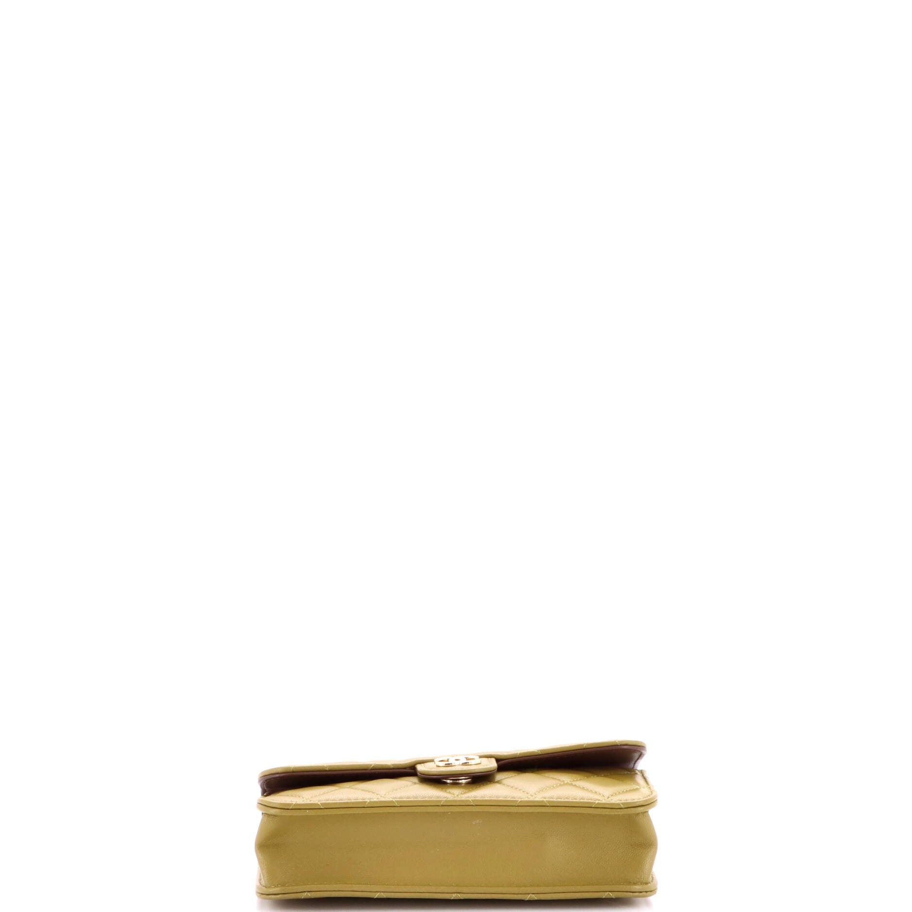 Chanel Classic Top Handle Flap Phone Holder with Chain Size ONE SIZE - 4 Thumbnail
