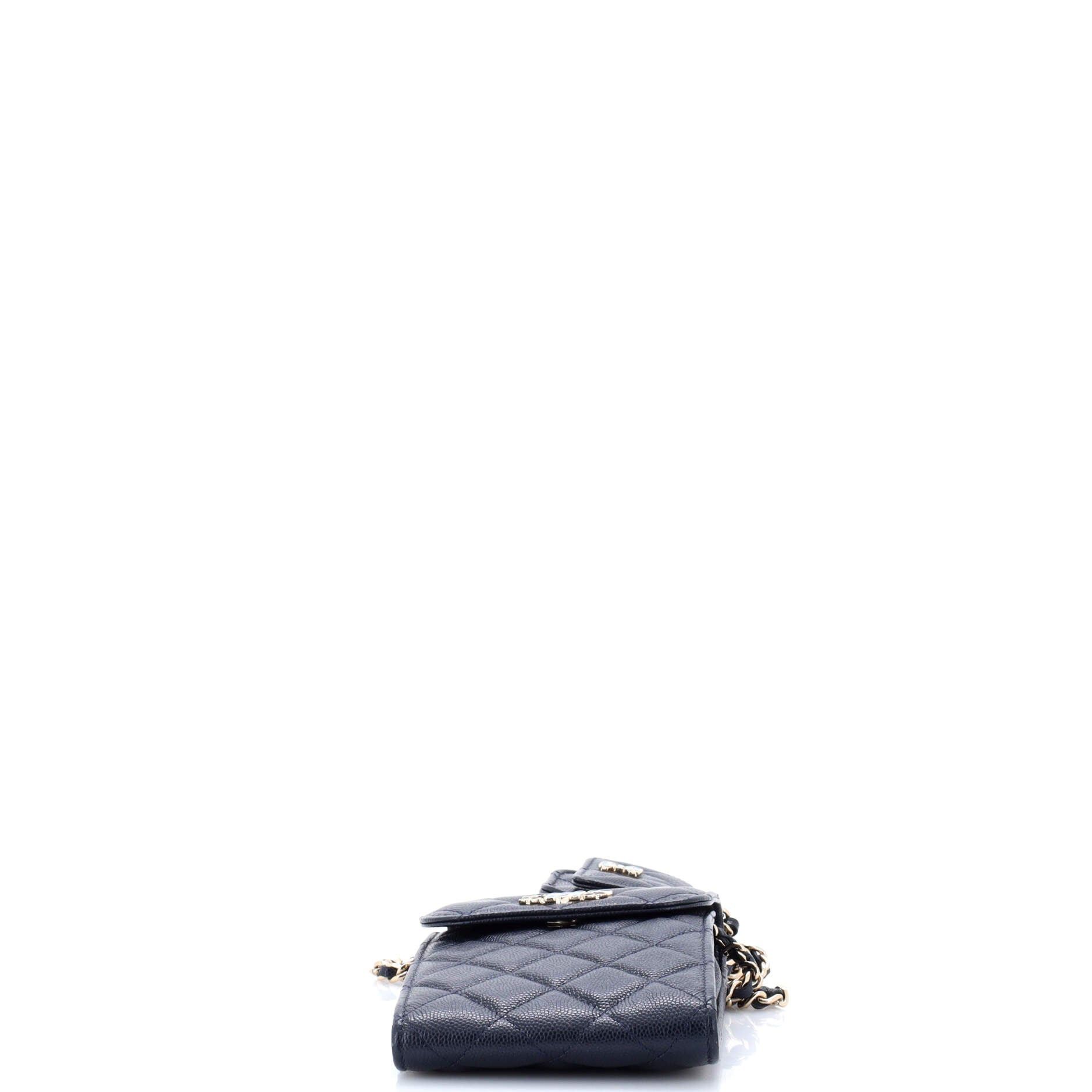 Chanel Crystal CC Flap Phone Holder Crossbody Bag with AirPods Pro Case Size ONE SIZE - 5 Thumbnail