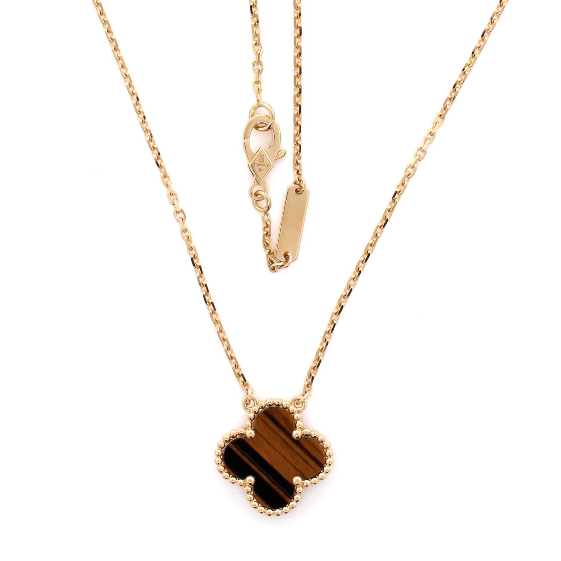 Van Cleef & Arpels Vintage Alhambra Pendant Necklace Size ONE SIZE - 3 Thumbnail