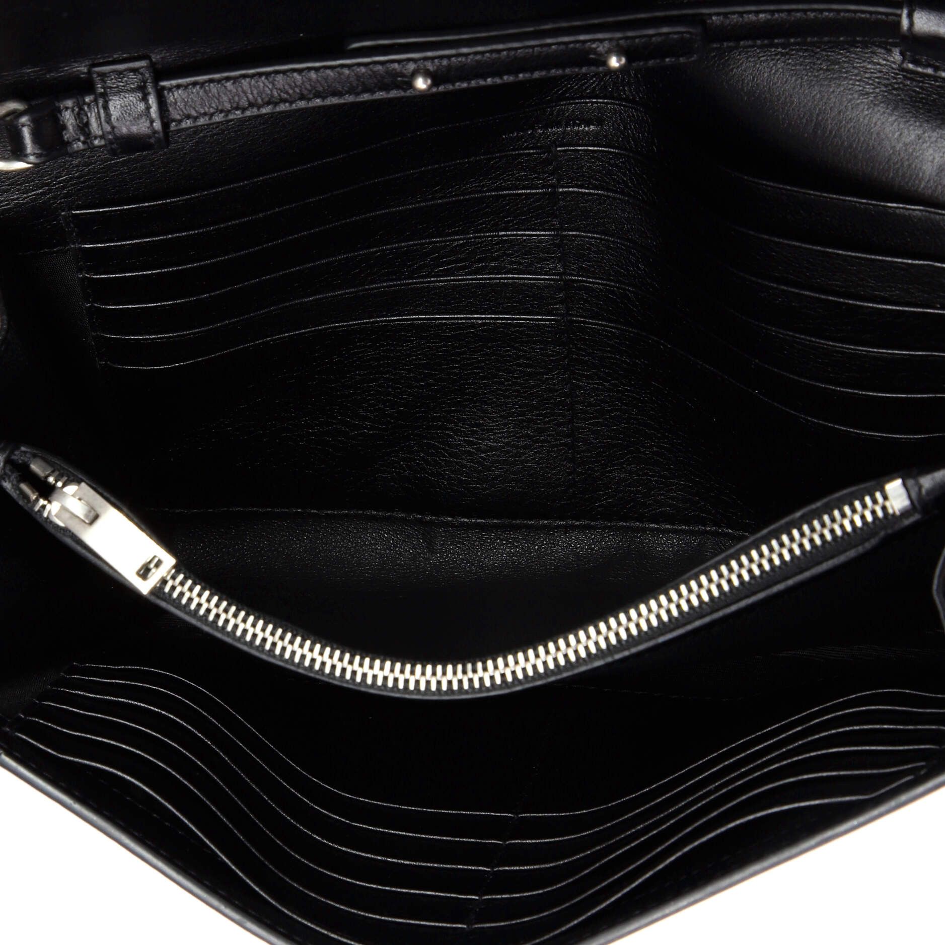Saint Laurent Paris Classic Monogram Wallet on Chain Size ONE SIZE - 5 Thumbnail