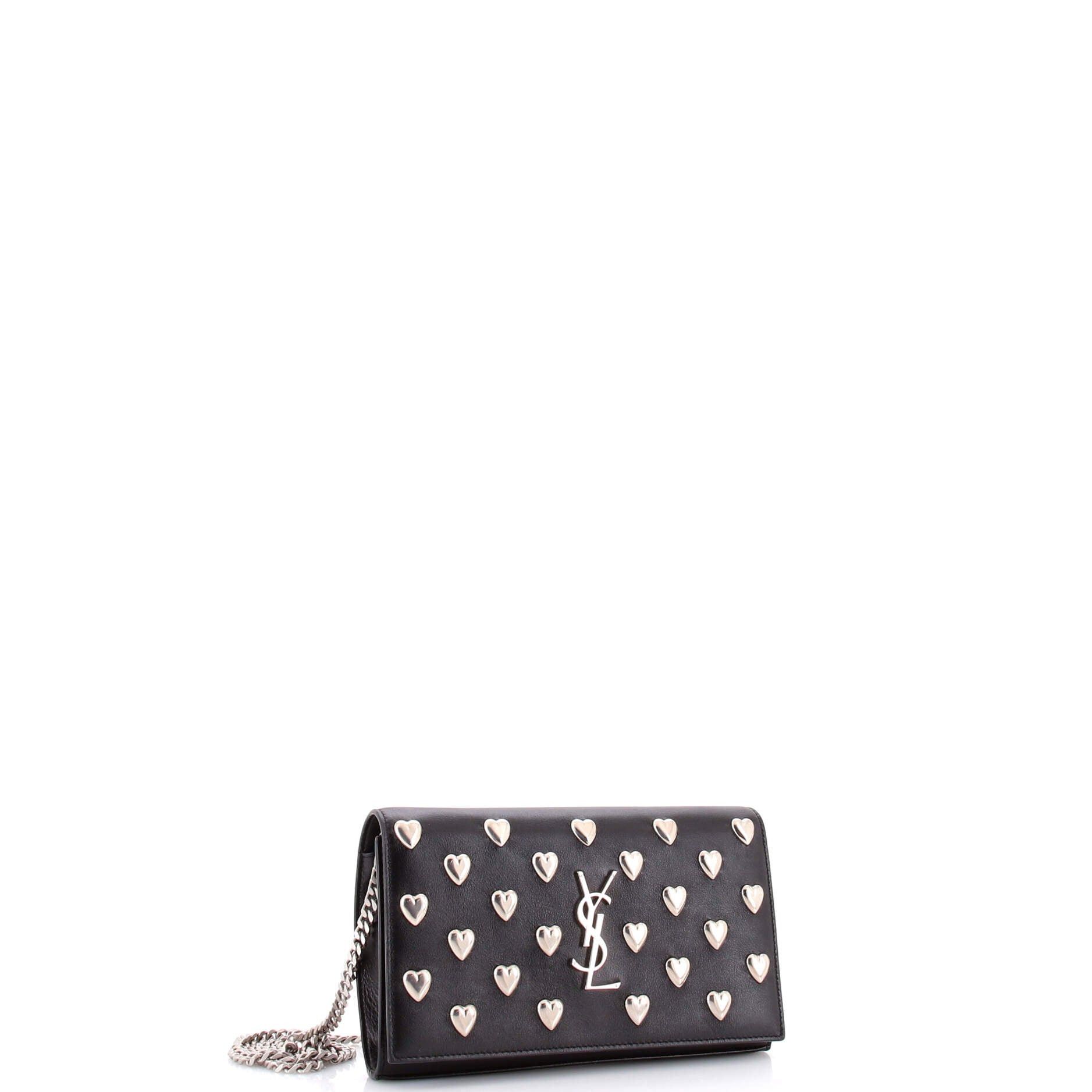 Saint Laurent Paris Classic Monogram Wallet on Chain Size ONE SIZE - 2 Thumbnail